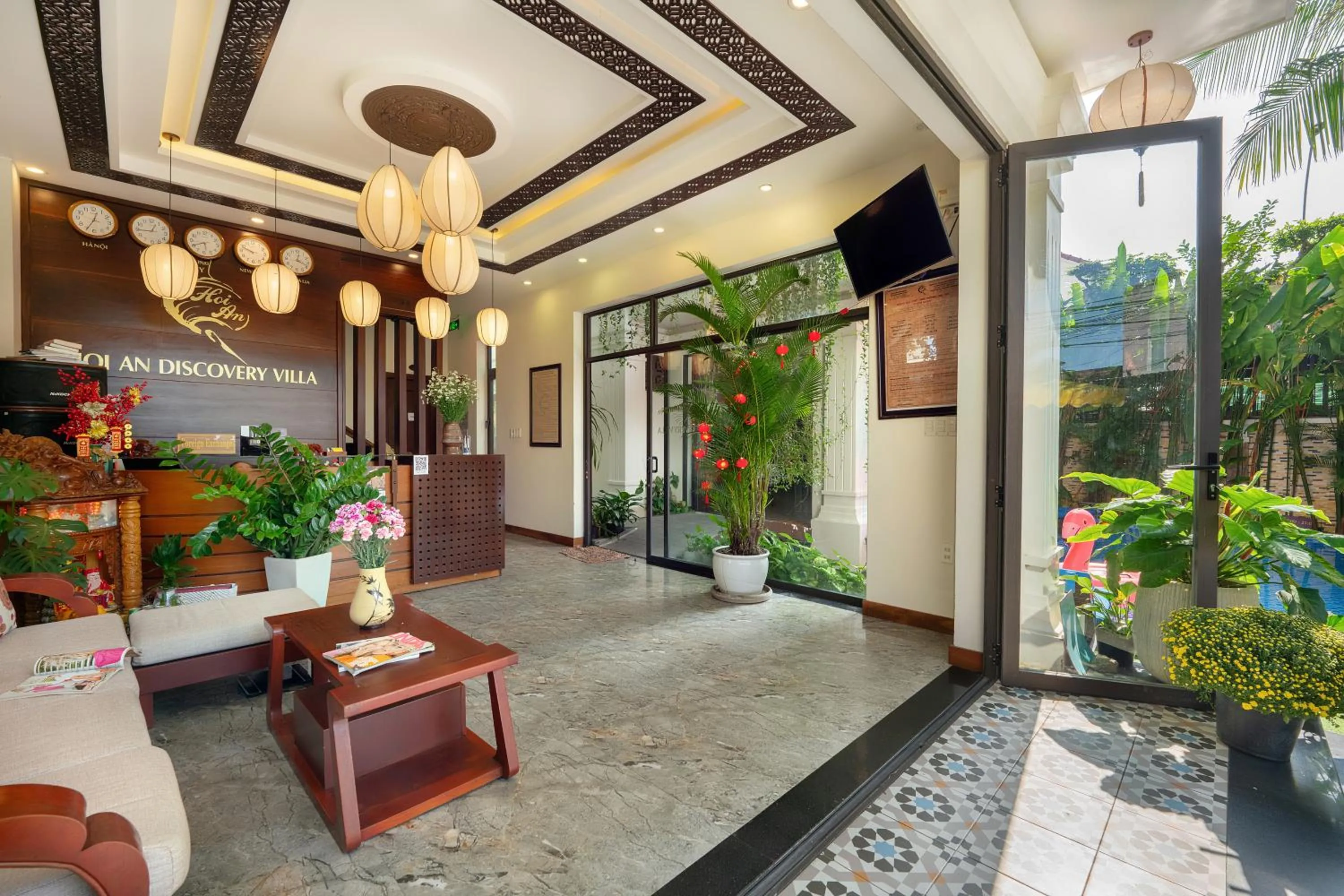 Living room in Hoi An Discovery Villa