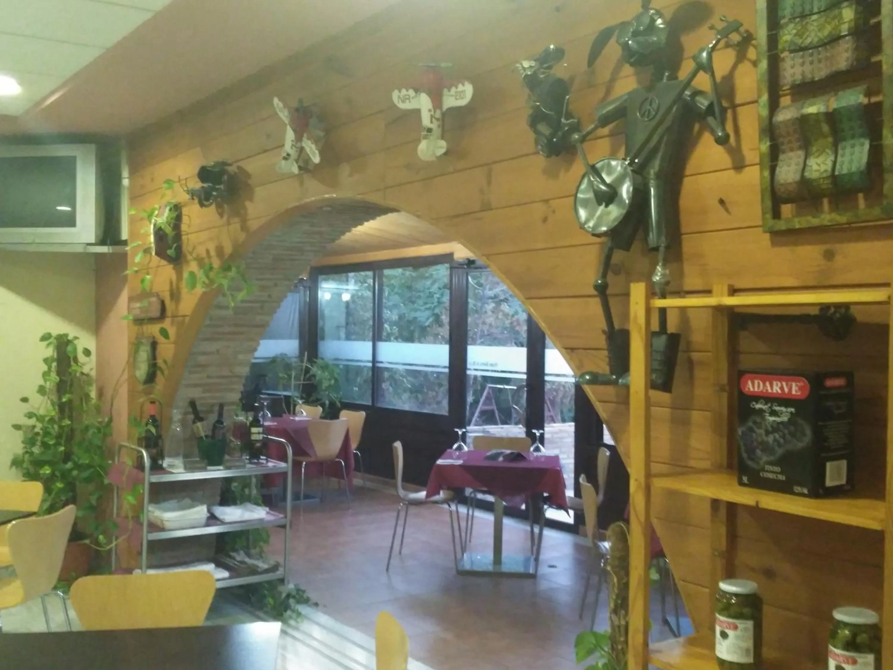 Seating area in Hotel Mirasierra