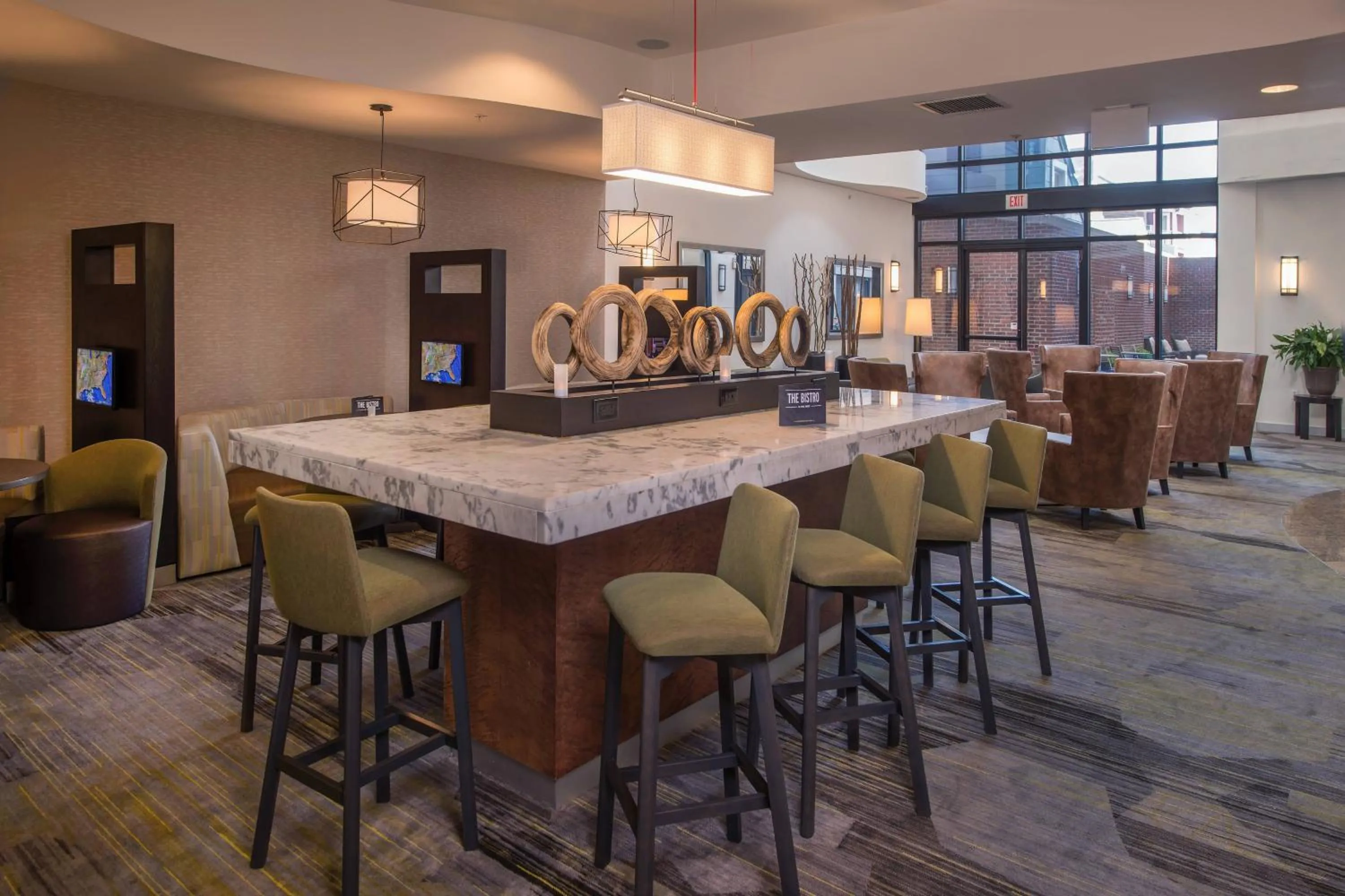 Restaurant/places to eat in Courtyard Fredericksburg Historic District