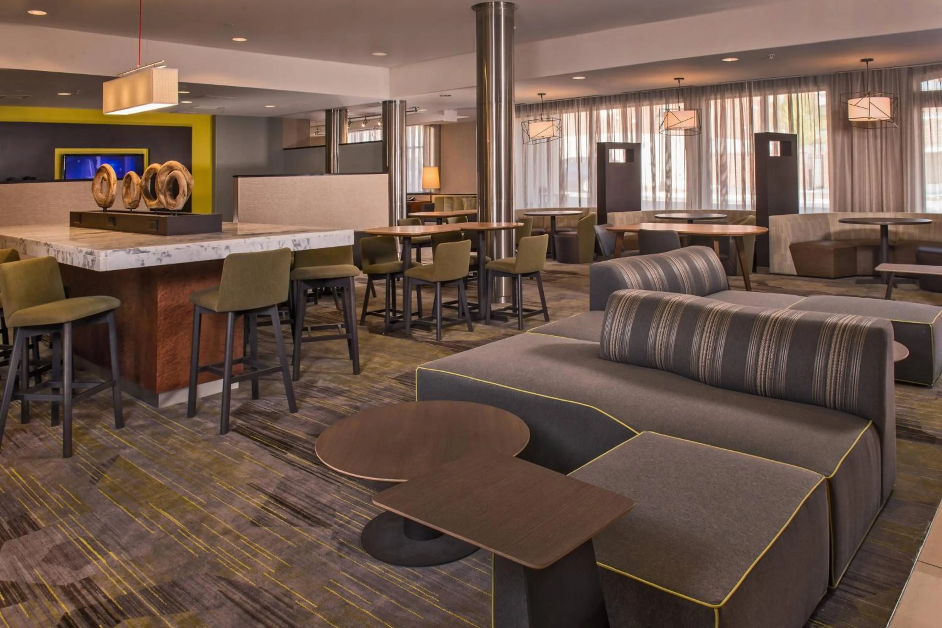 Lobby or reception in Courtyard Fredericksburg Historic District