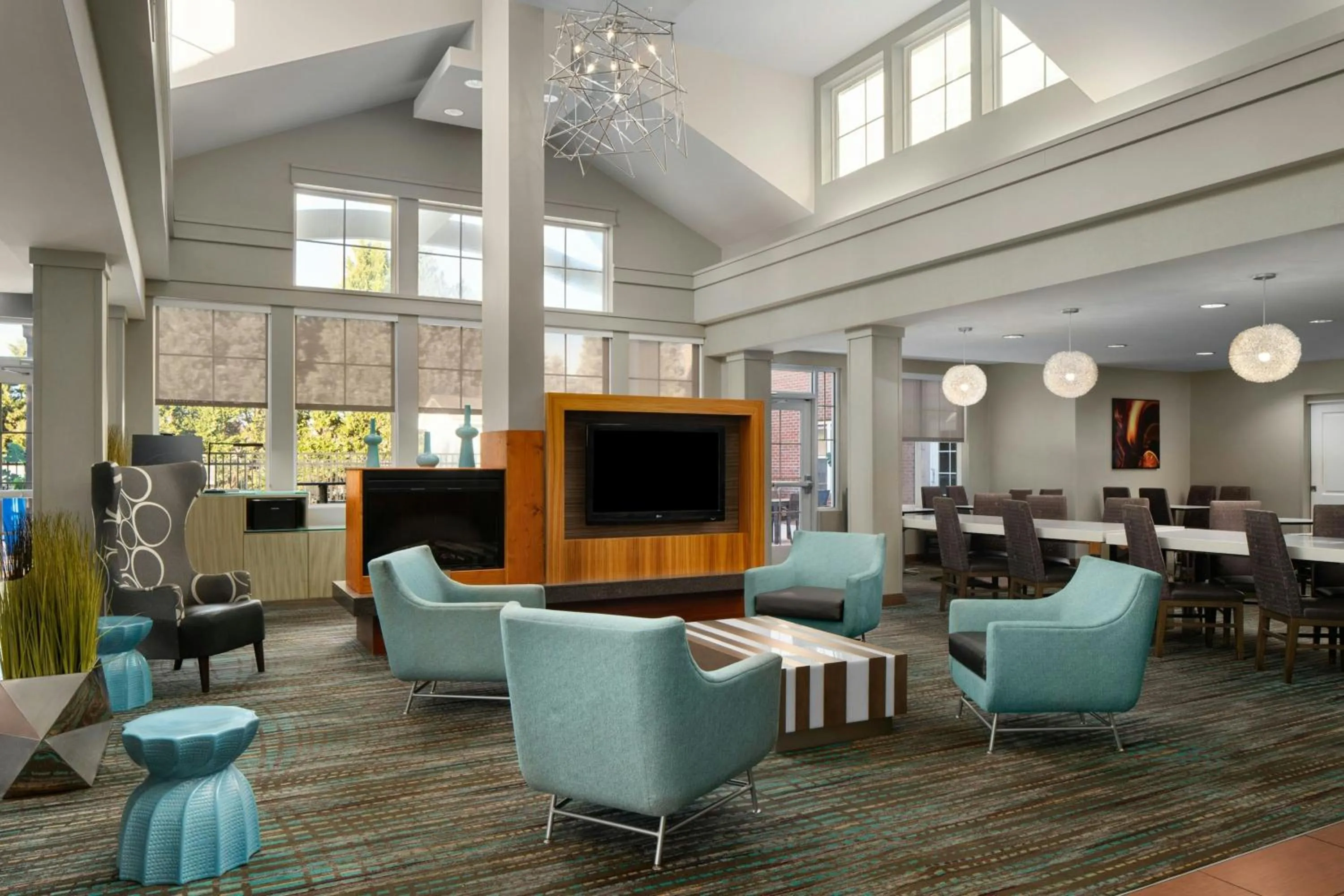 Lobby or reception in Residence Inn Florence