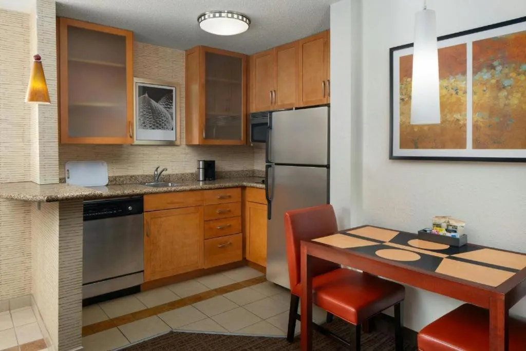 kitchen in Residence Inn Florence