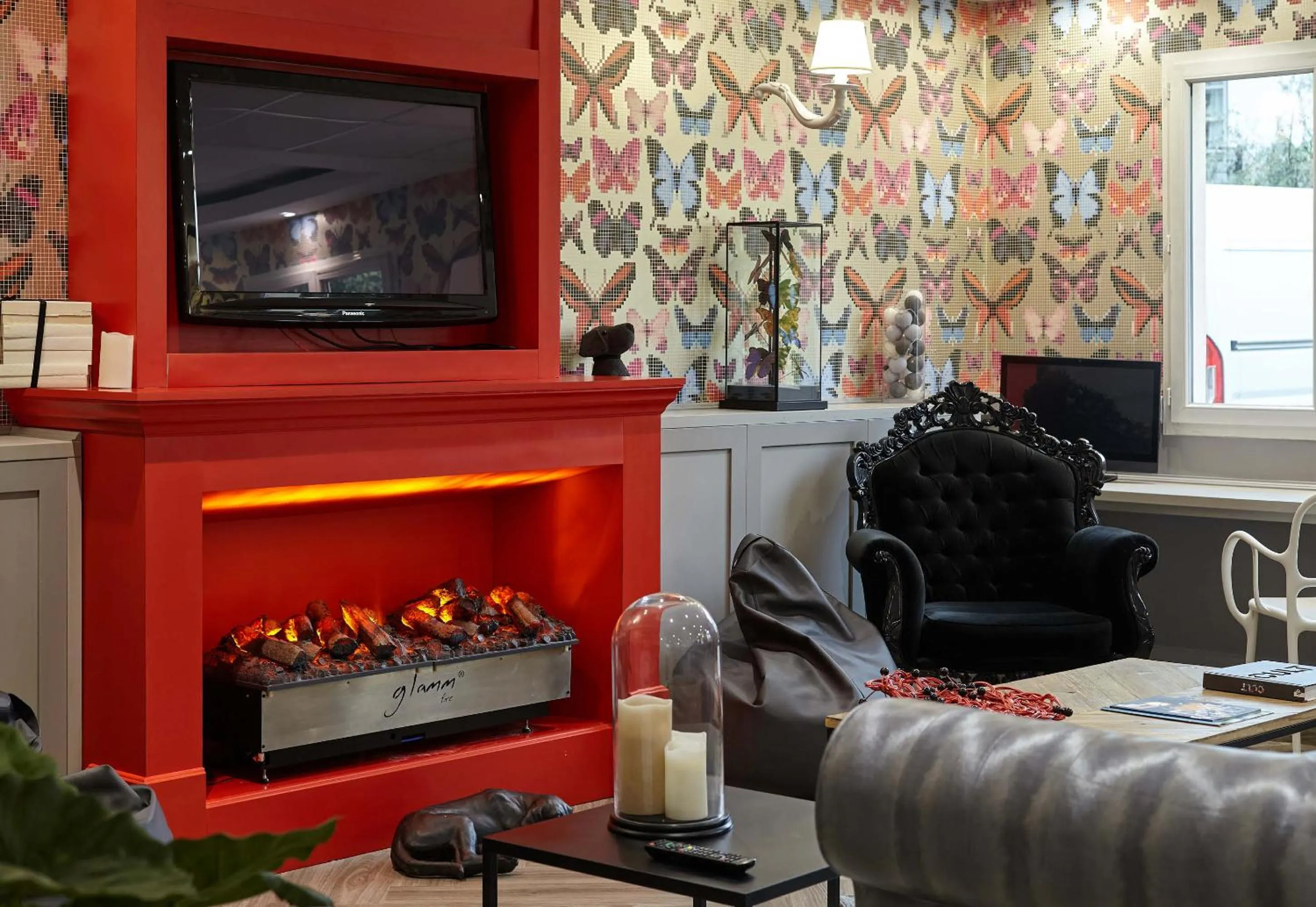 Seating area in B&B HOTEL Saint-Maur Créteil
