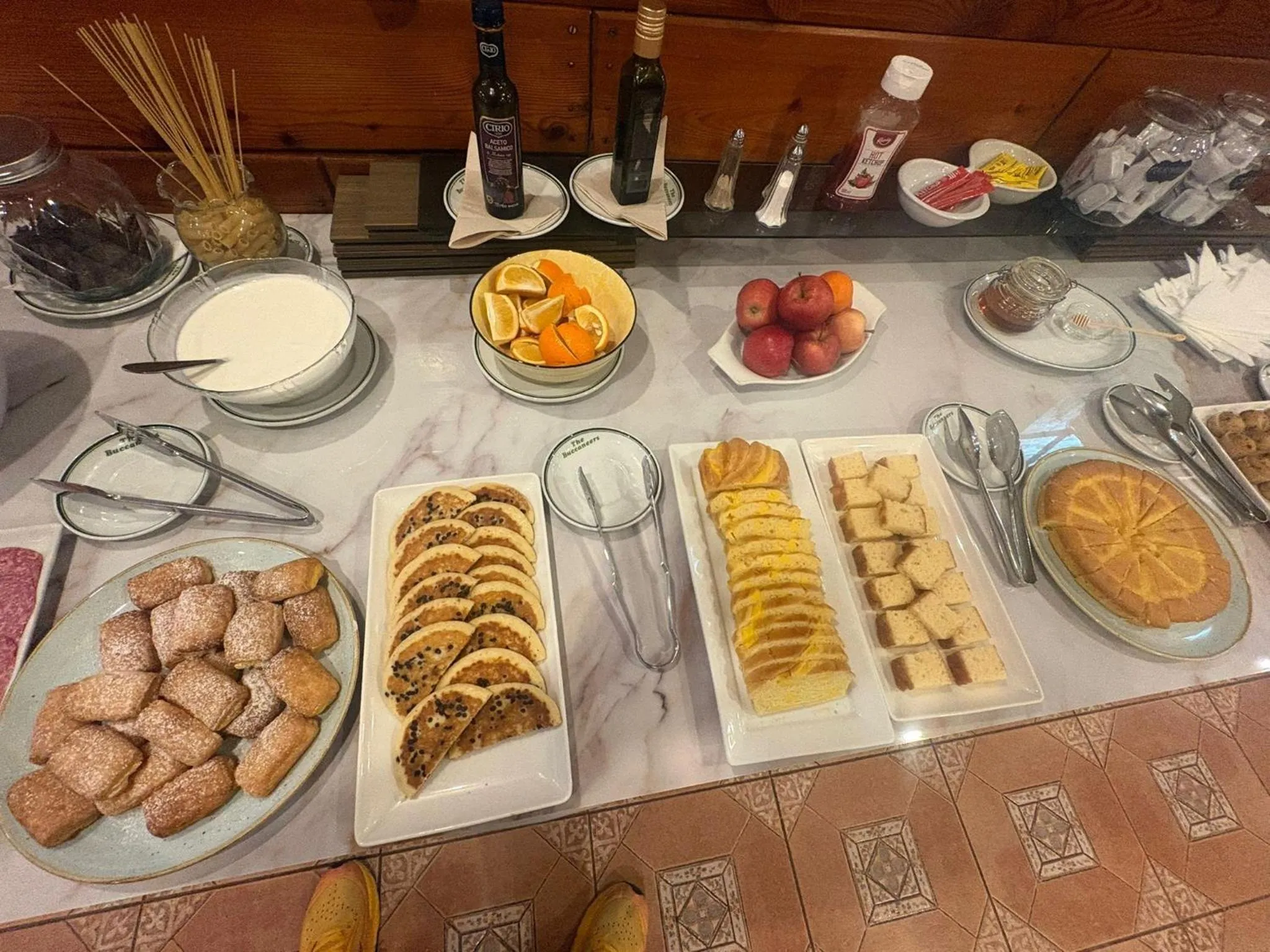 Breakfast in Buccaneers Boutique Guest House