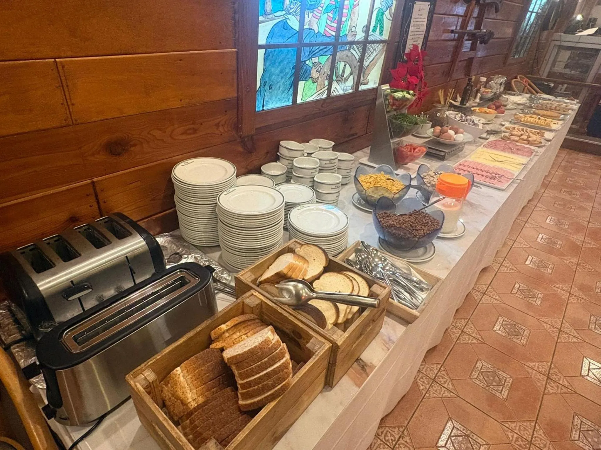 Breakfast in Buccaneers Boutique Guest House