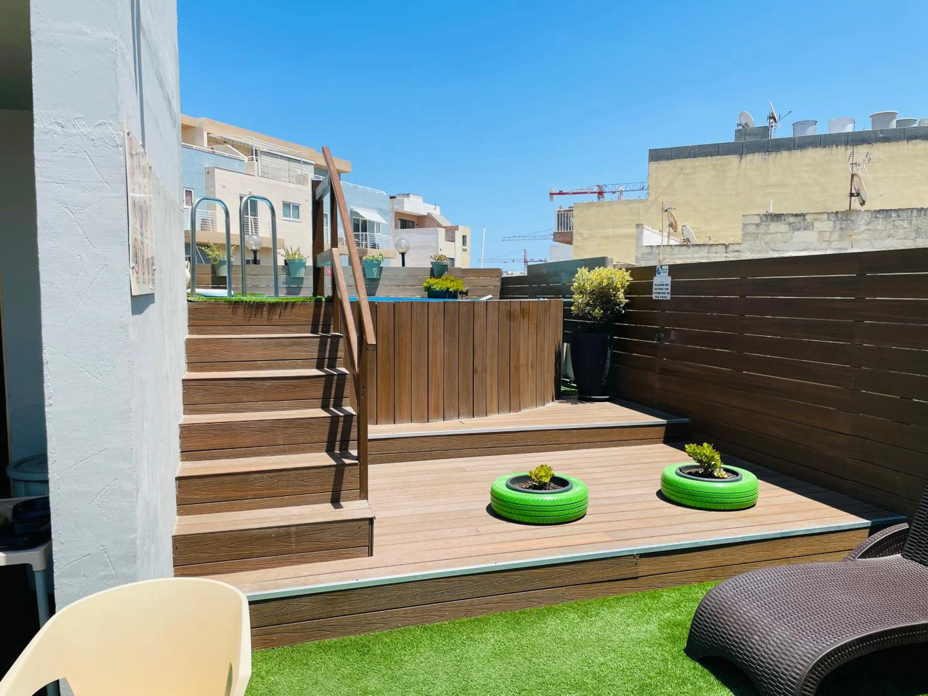 Swimming pool in Buccaneers Boutique Guest House