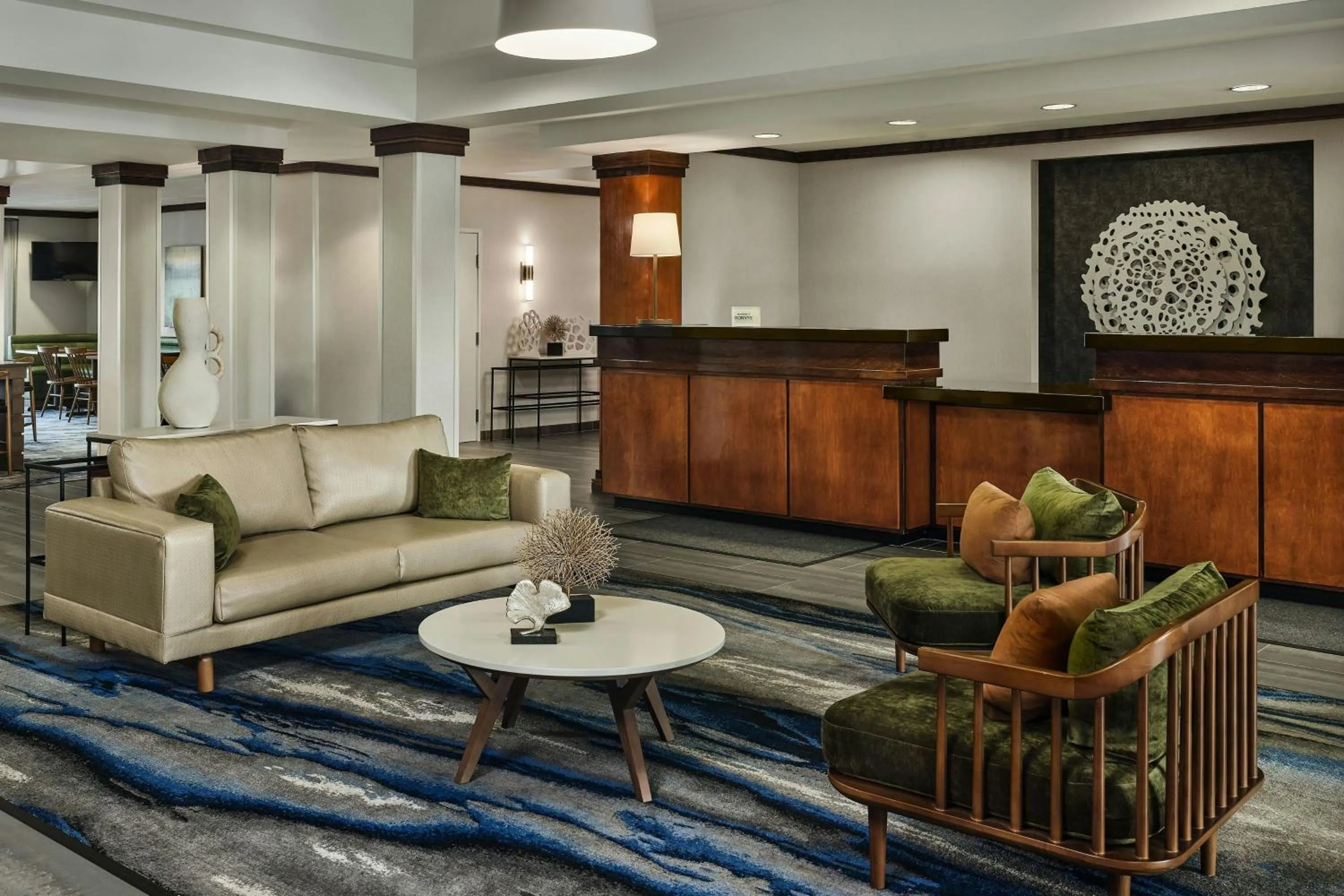 Lobby or reception in Fairfield Inn & Suites by Marriott Gillette