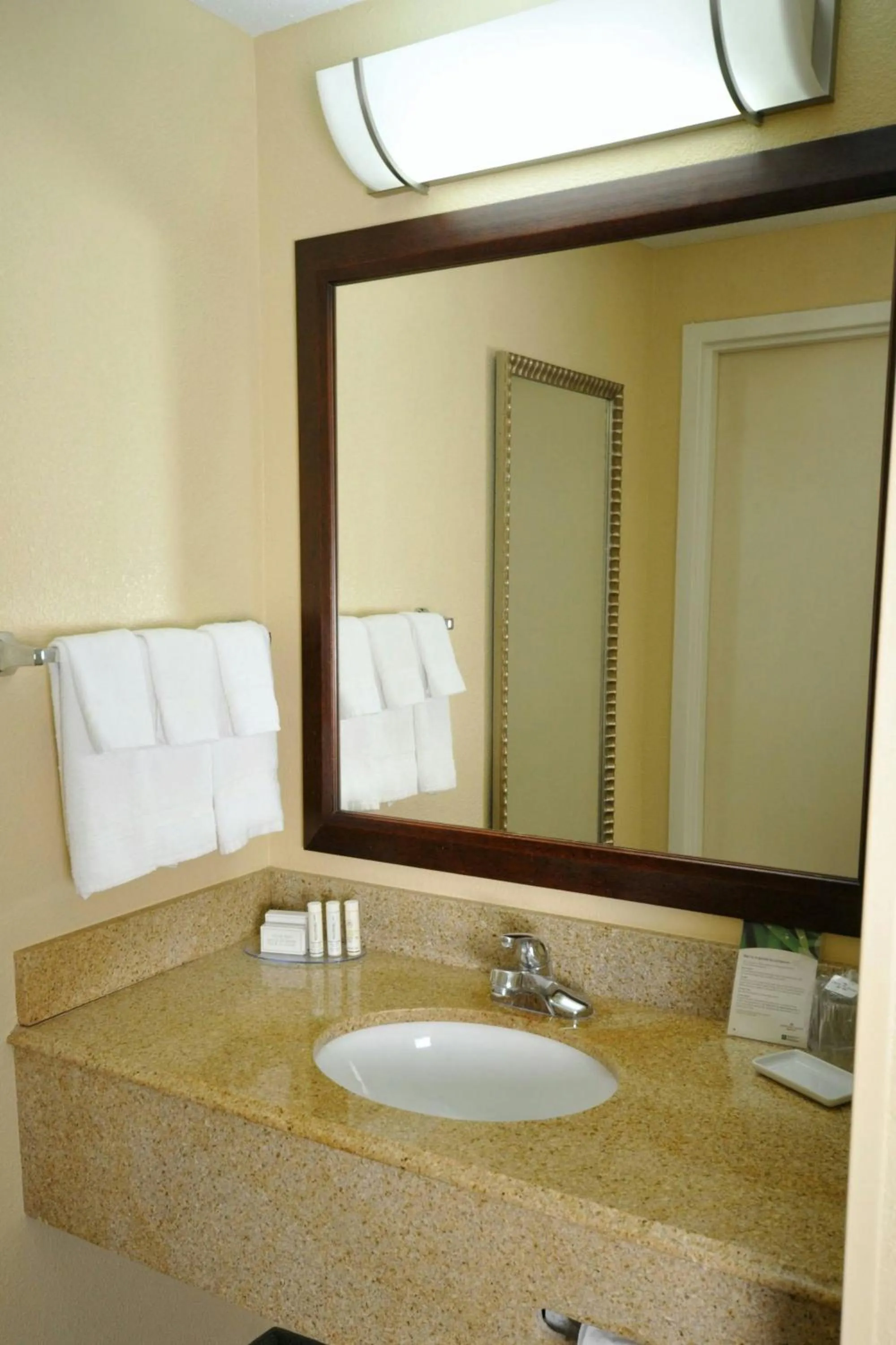 Bathroom in SpringHill Suites Galveston Island