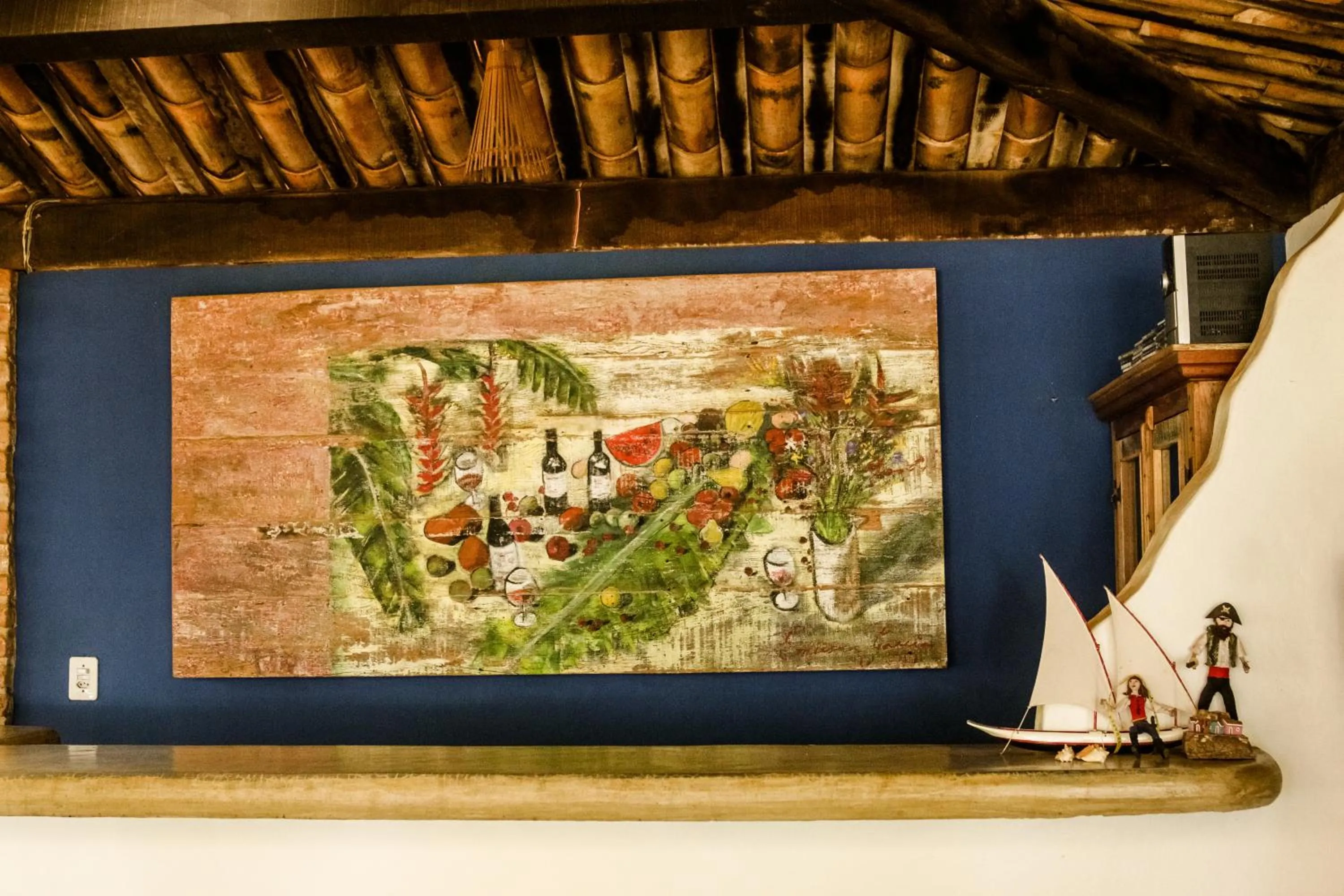 Decorative detail in Pousada Piratas