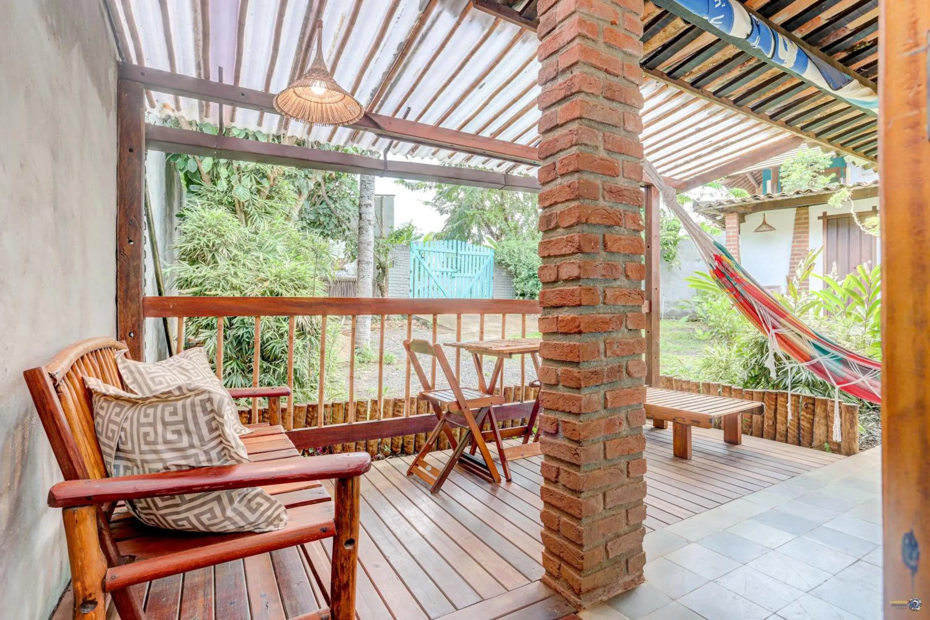 Patio in Pousada Piratas