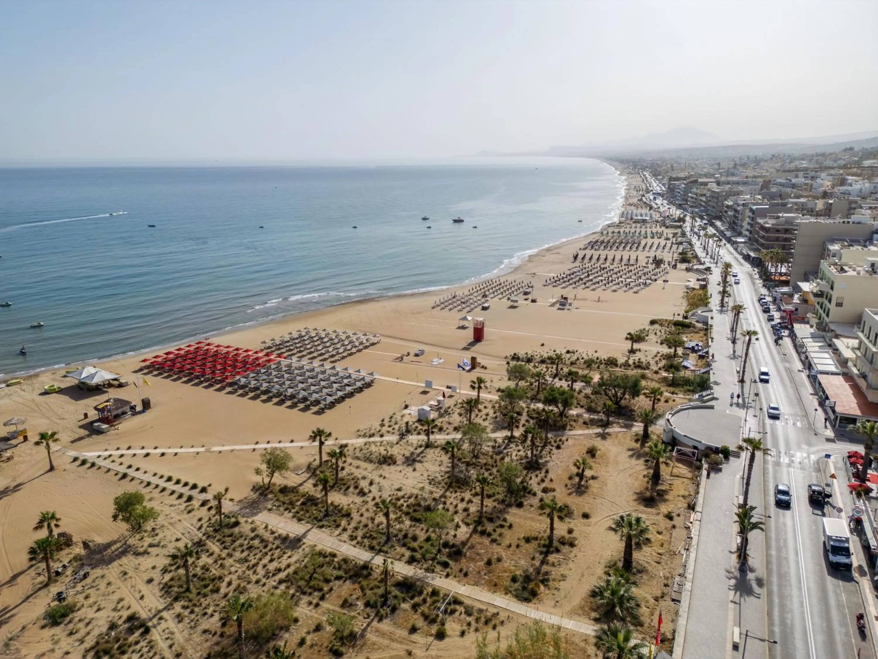 Beach in Kriti Beach Hotel