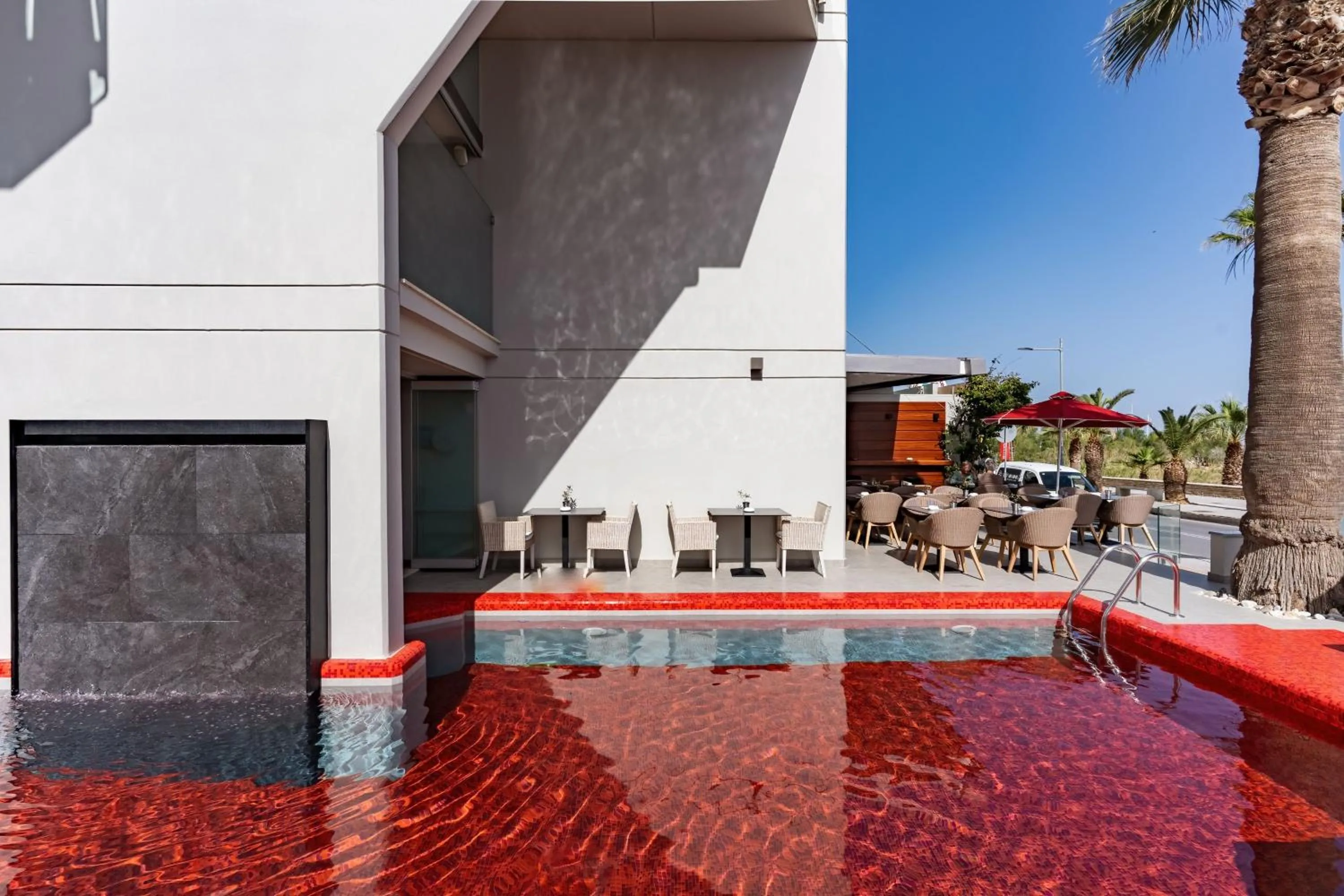 Swimming pool in Kriti Beach Hotel