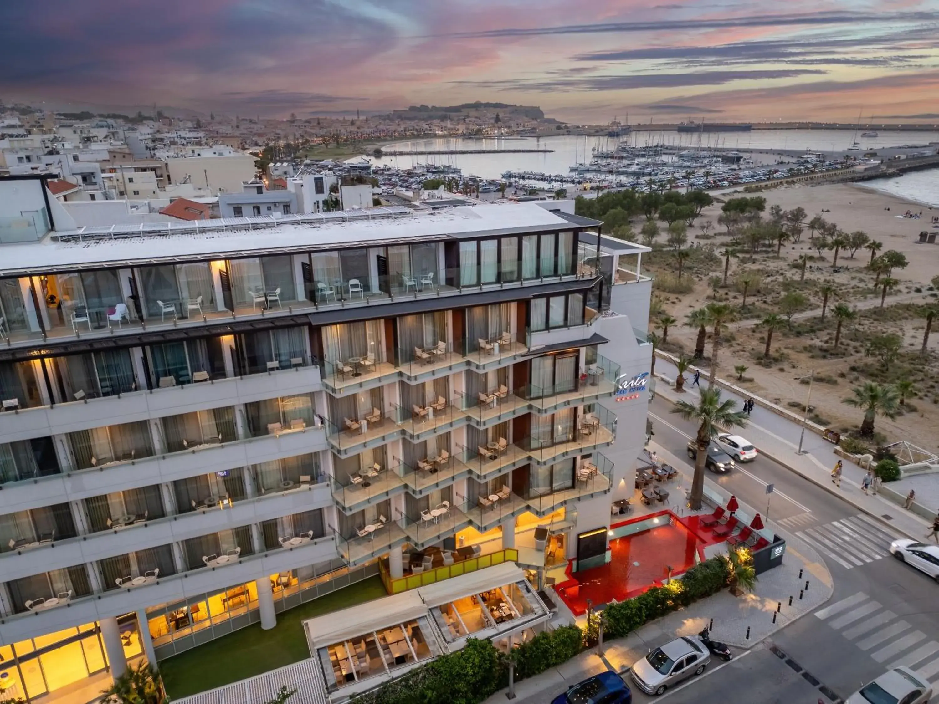 Property building in Kriti Beach Hotel Property building in Kriti Beach Hotel