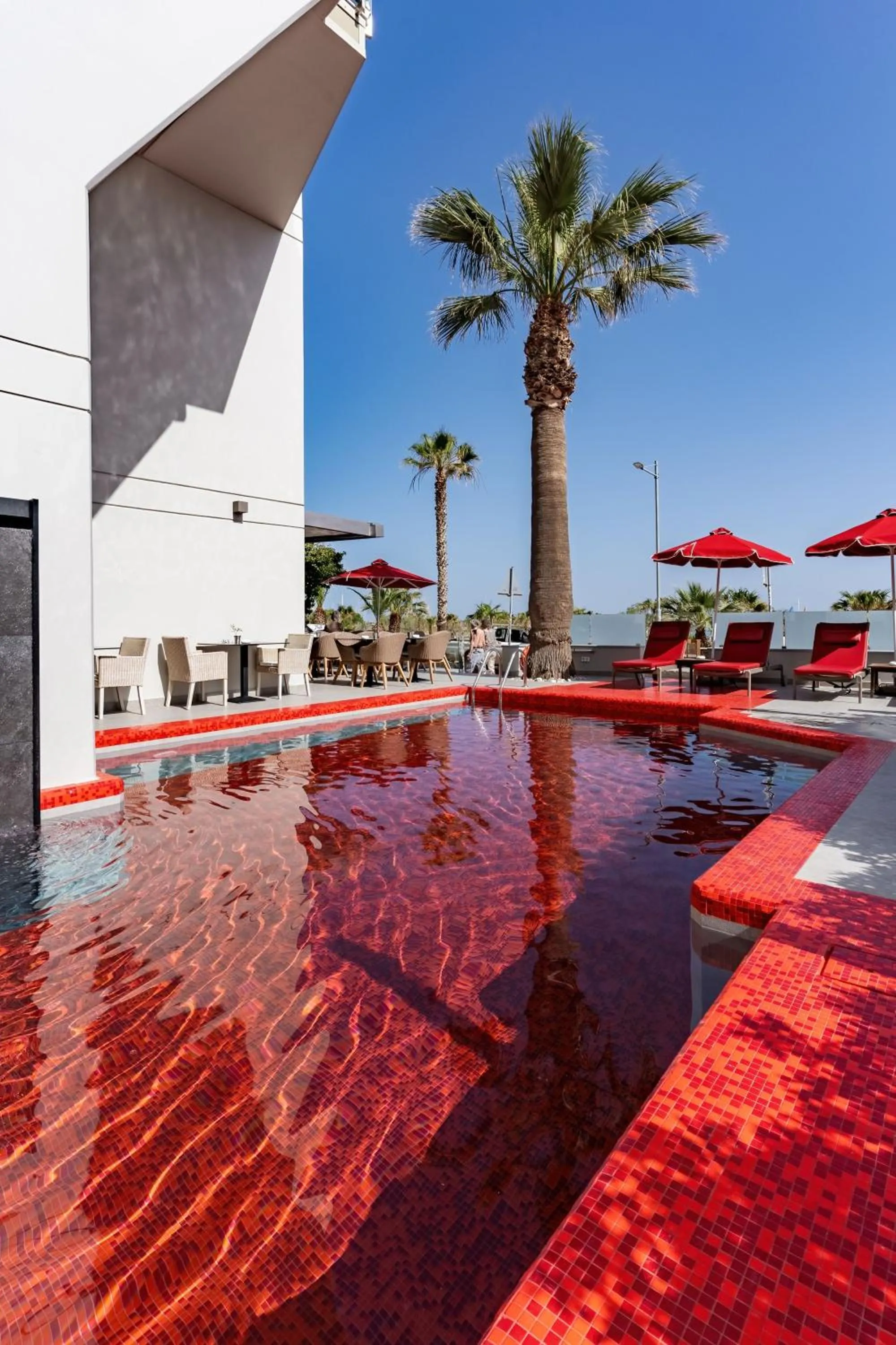 Swimming pool in Kriti Beach Hotel