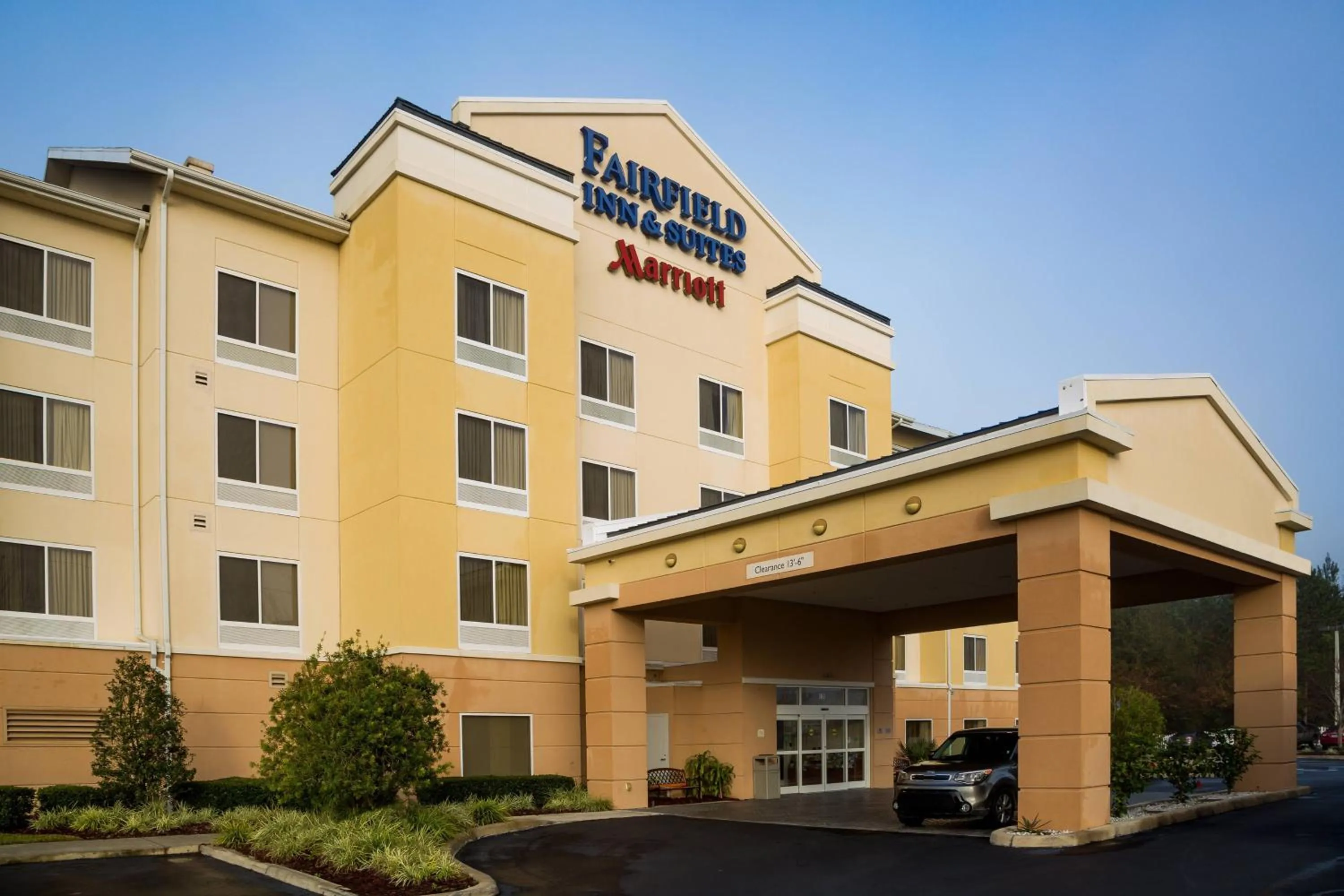 Property building in Fairfield Inn & Suites Lake City
