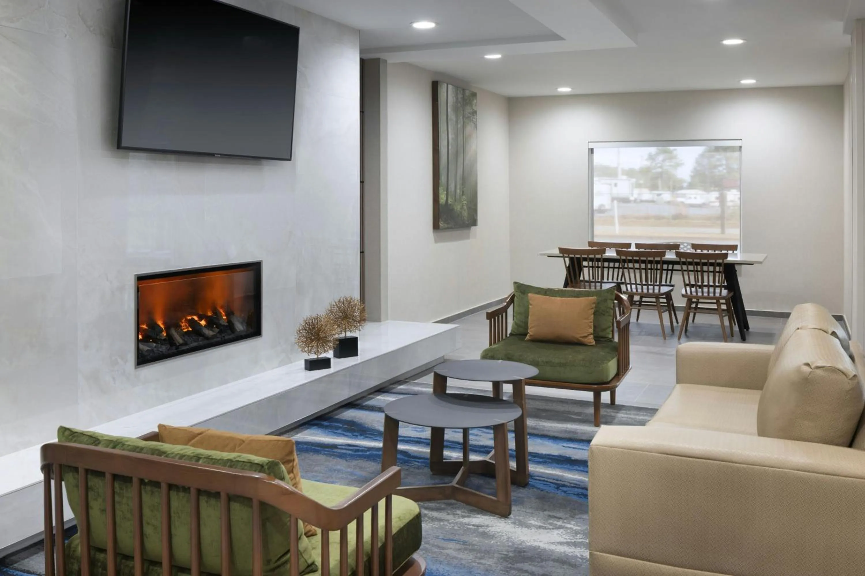 Lobby or reception in Fairfield Inn & Suites Lake City