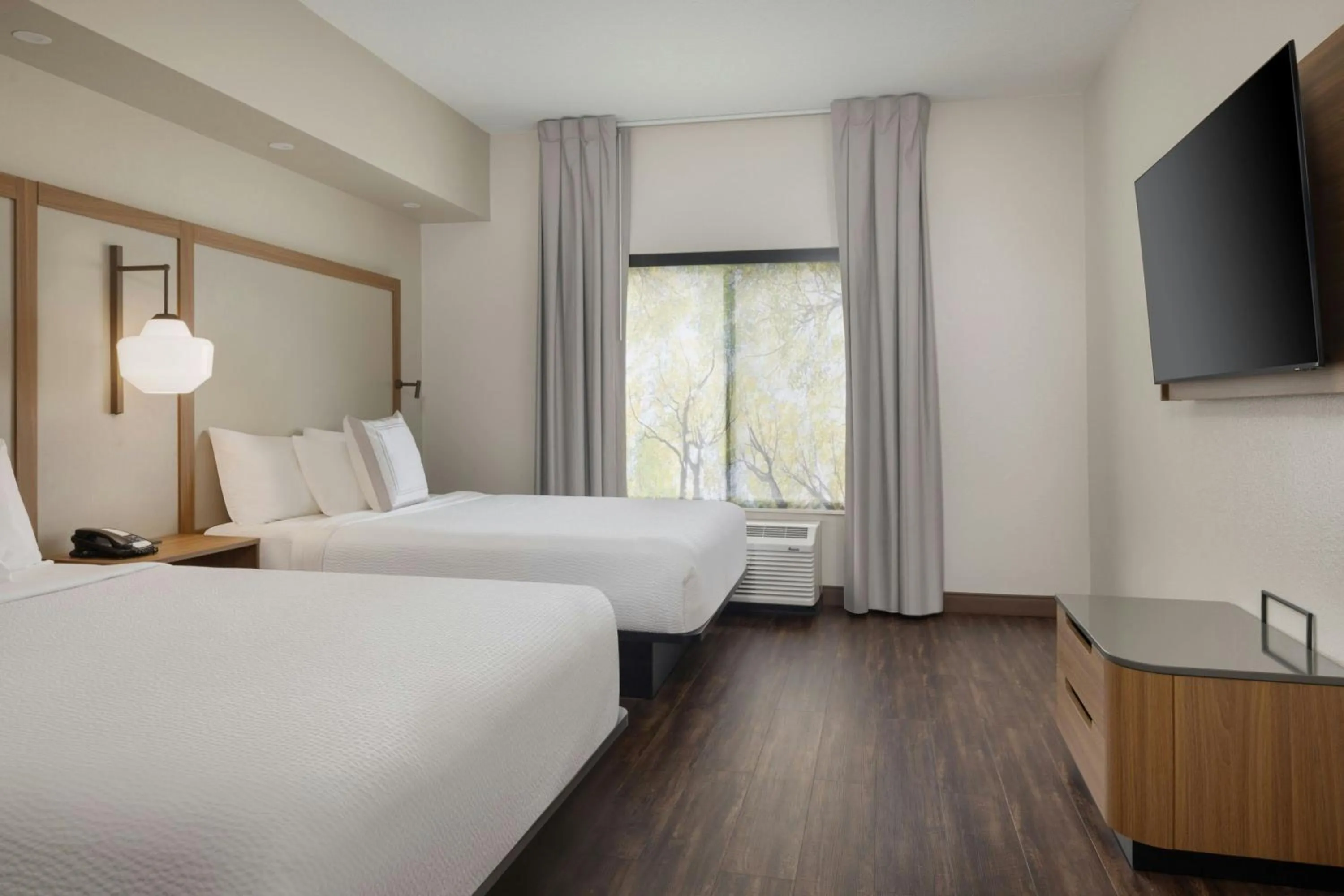 Photo of the whole room, Bed in Fairfield Inn & Suites Lake City