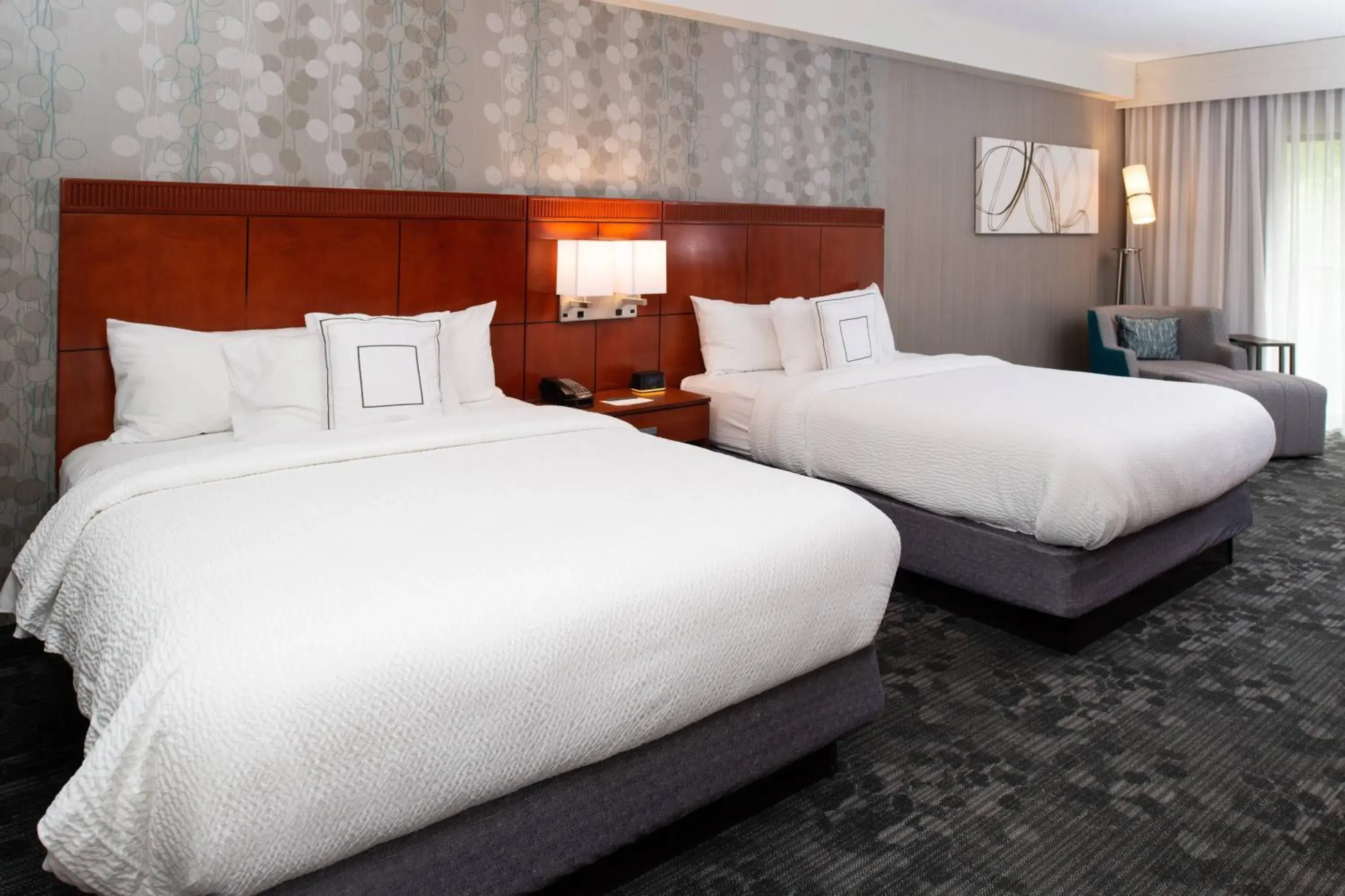 Queen Room with Two Queen Beds in Courtyard High Point Queen Room with Two Queen Beds in Courtyard High Point