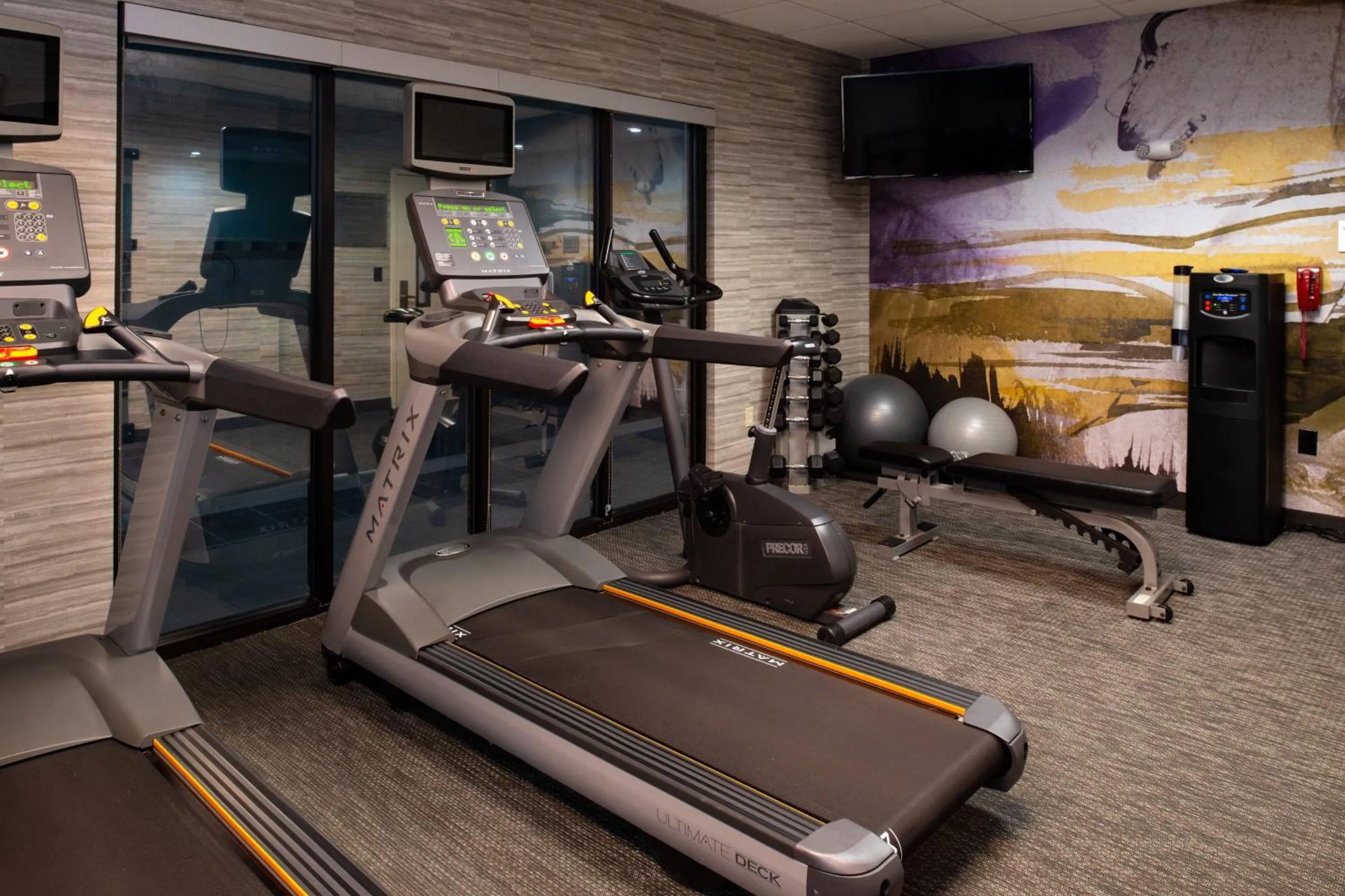 Fitness centre/facilities in Courtyard High Point