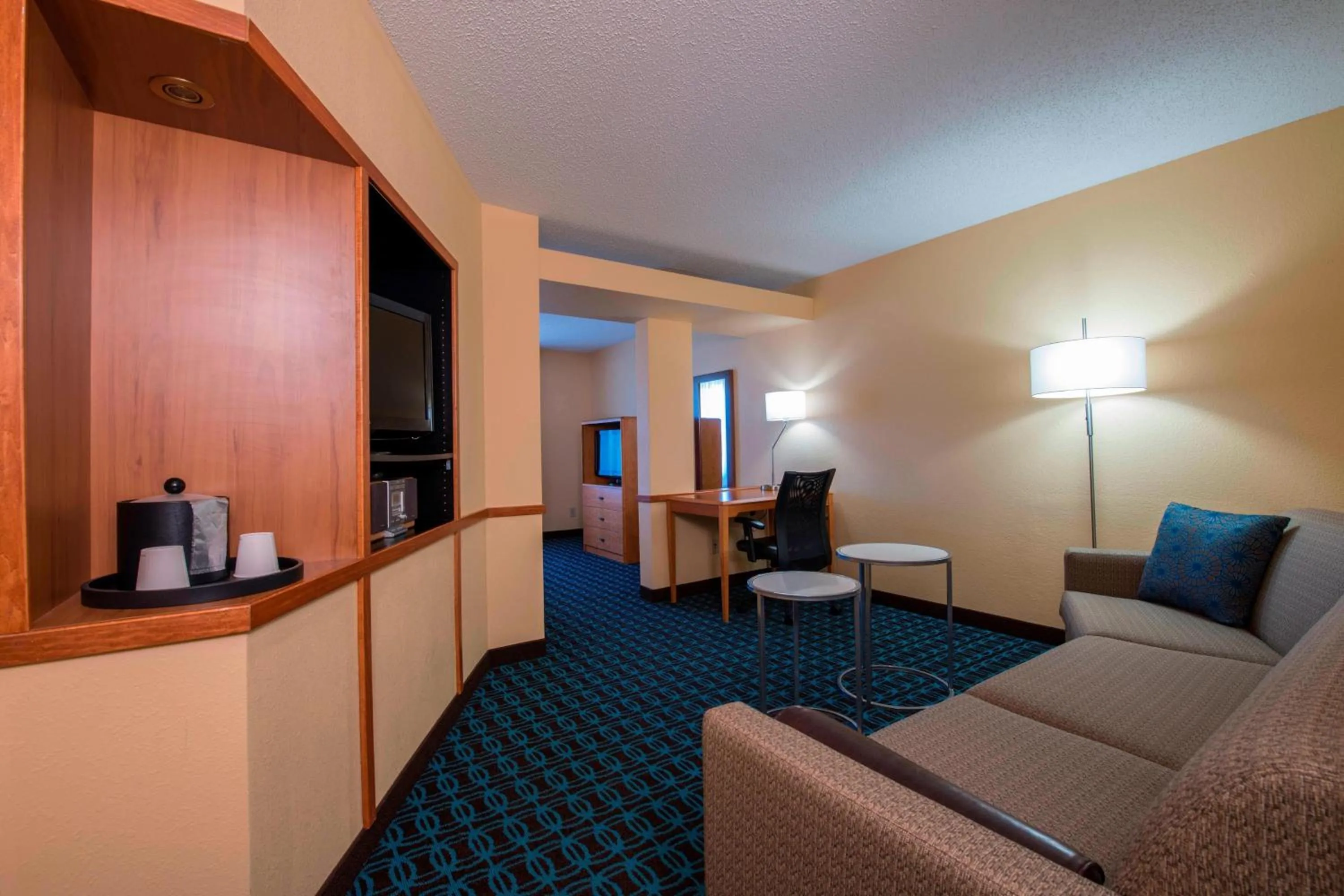 Living room in Fairfield Inn & Suites by Marriott Greenwood
