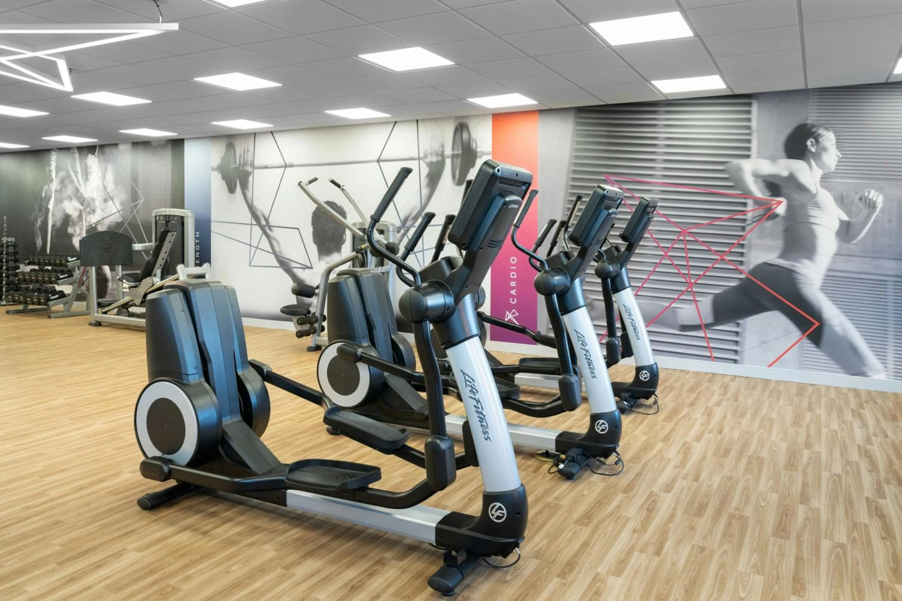 Fitness centre/facilities in Marriott Greensboro Downtown