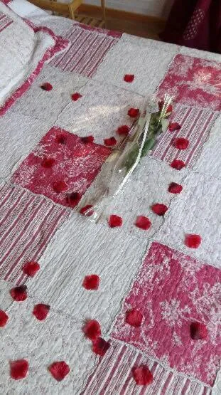 Bed in La cabane des amoureux