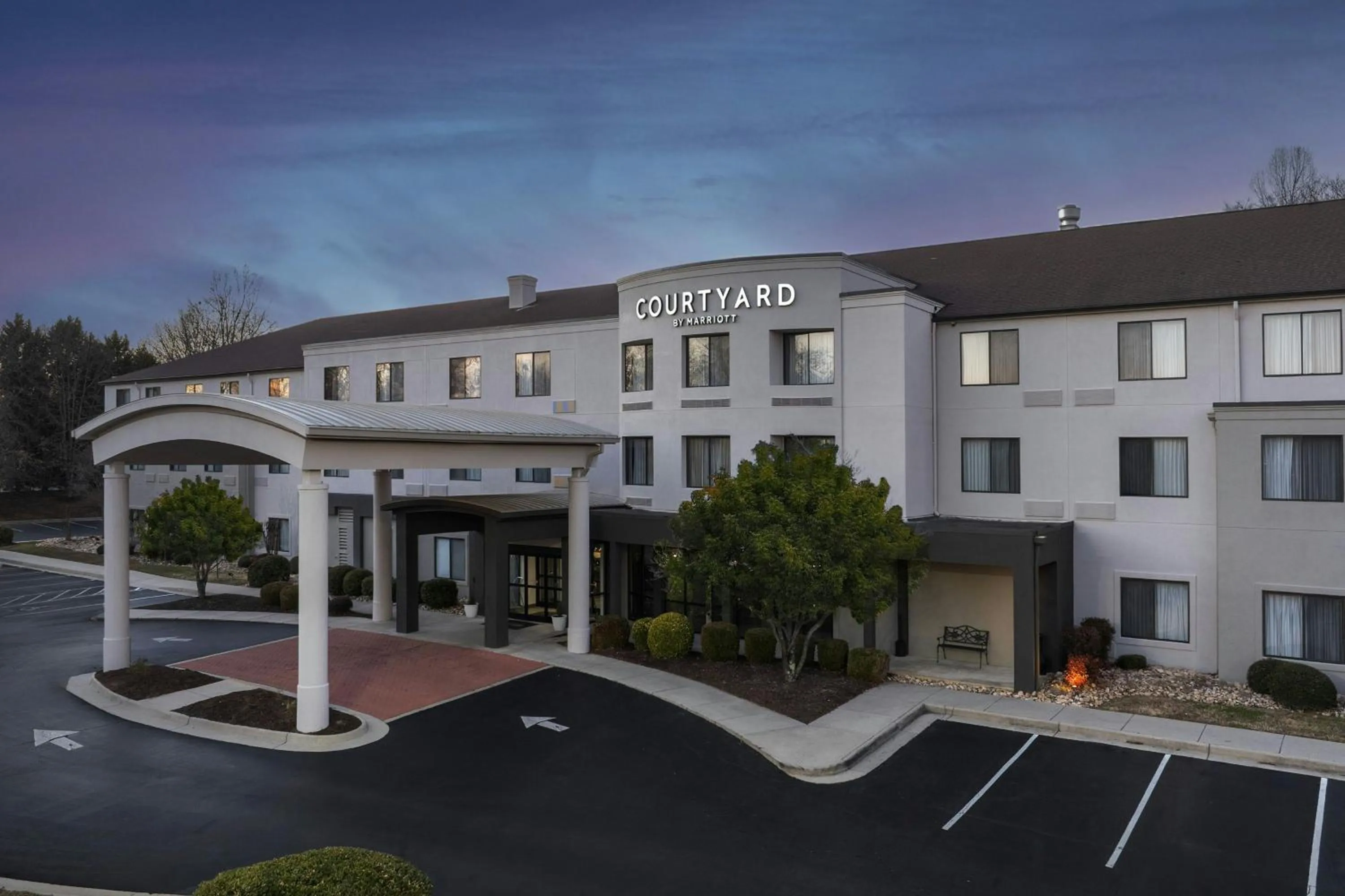 Property building in Courtyard Danville