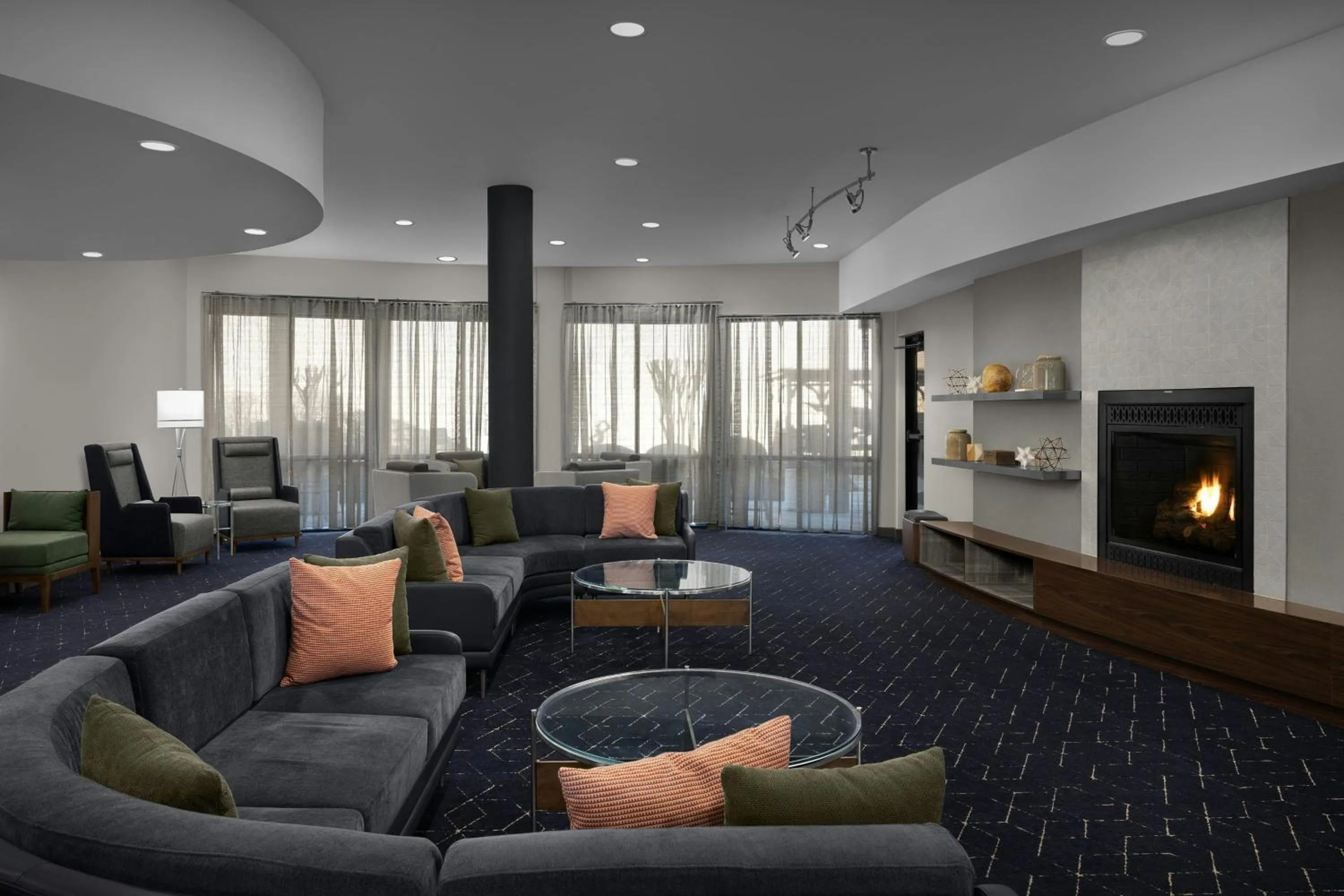 Lobby or reception in Courtyard Danville