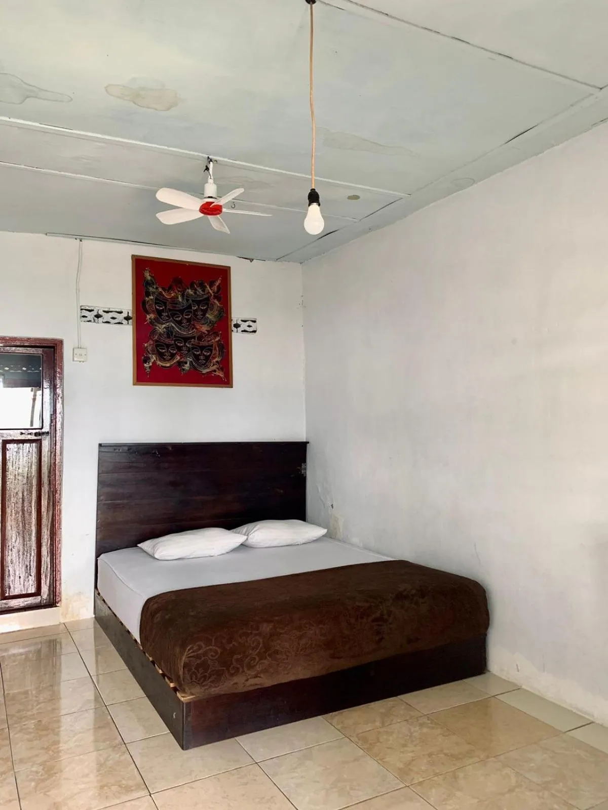 Bed in Beach Guest House