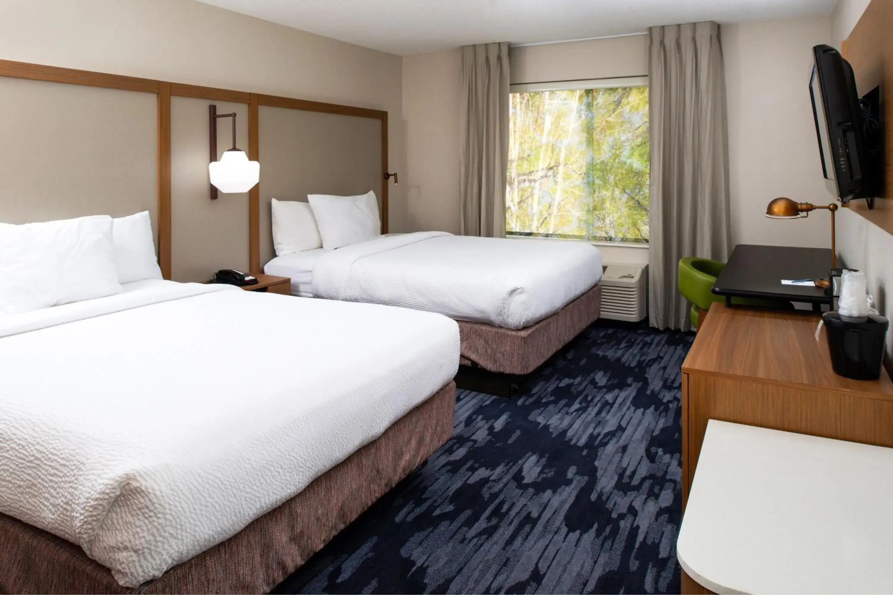 Double Room with Two Double Beds in Fairfield Inn & Suites Greensboro Wendover Double Room with Two Double Beds in Fairfield Inn & Suites Greensboro Wendover