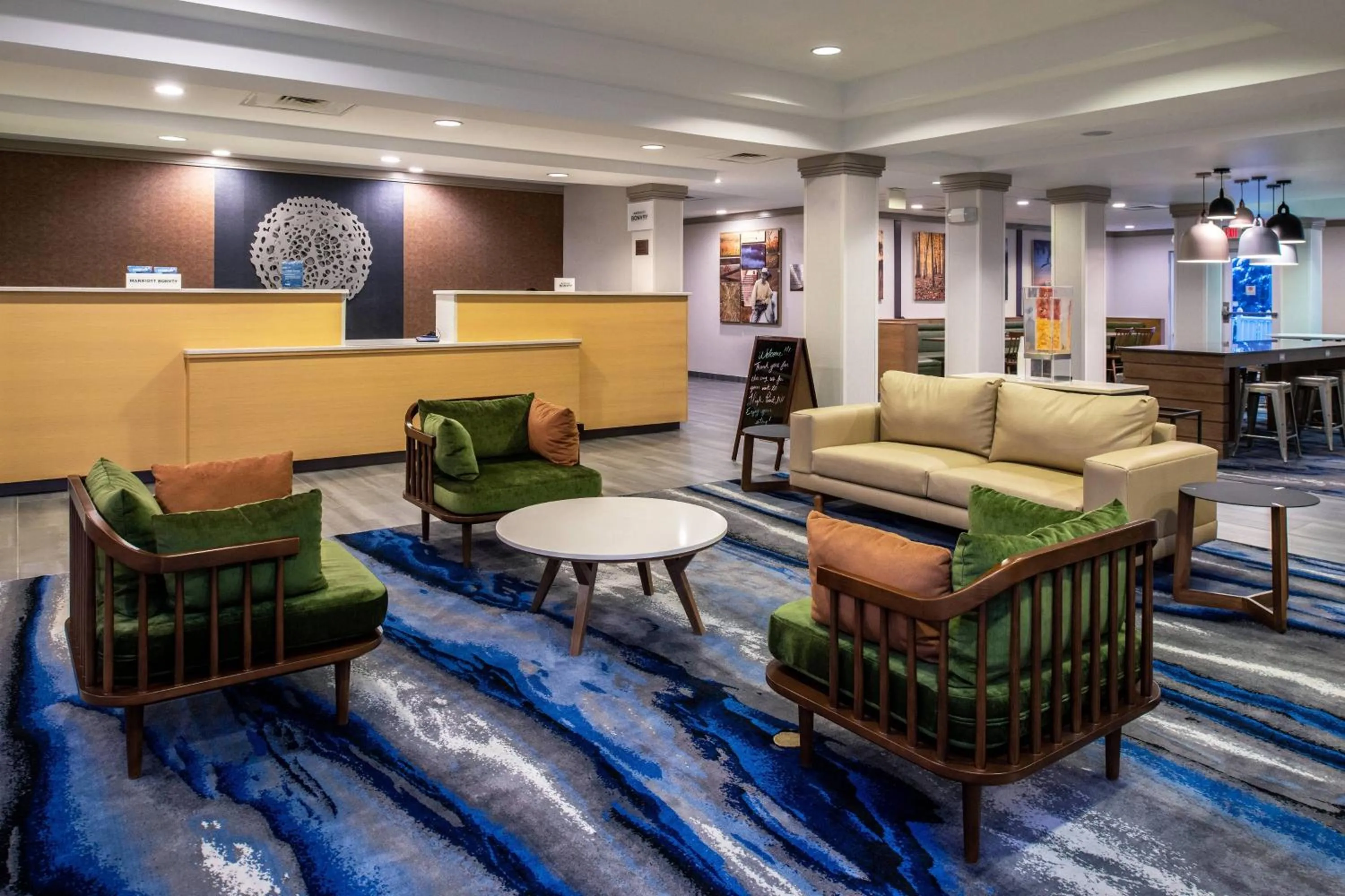 Lobby or reception in Fairfield Inn & Suites High Point Archdale