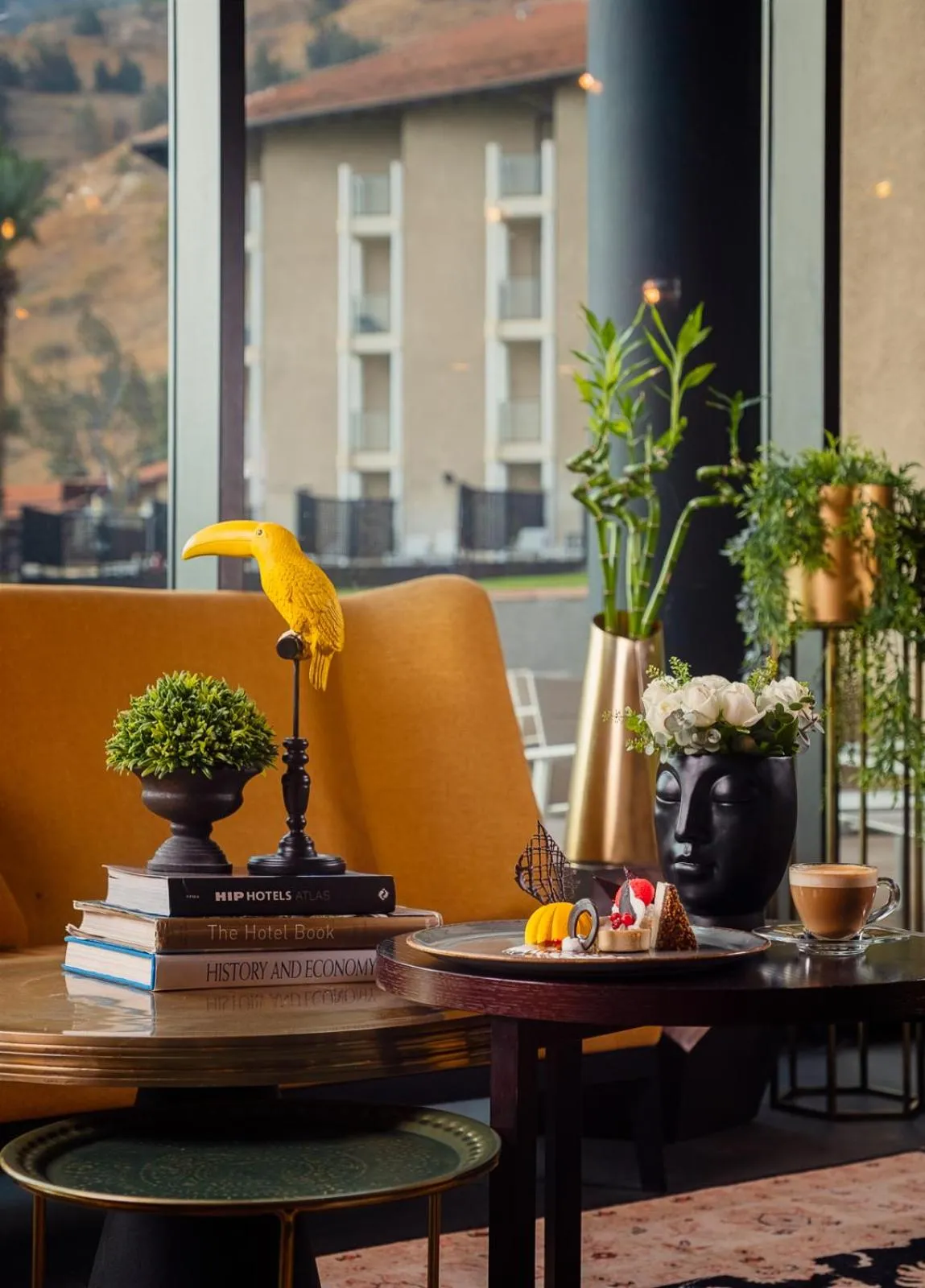 Decorative detail in Hotel Lake House Kinneret