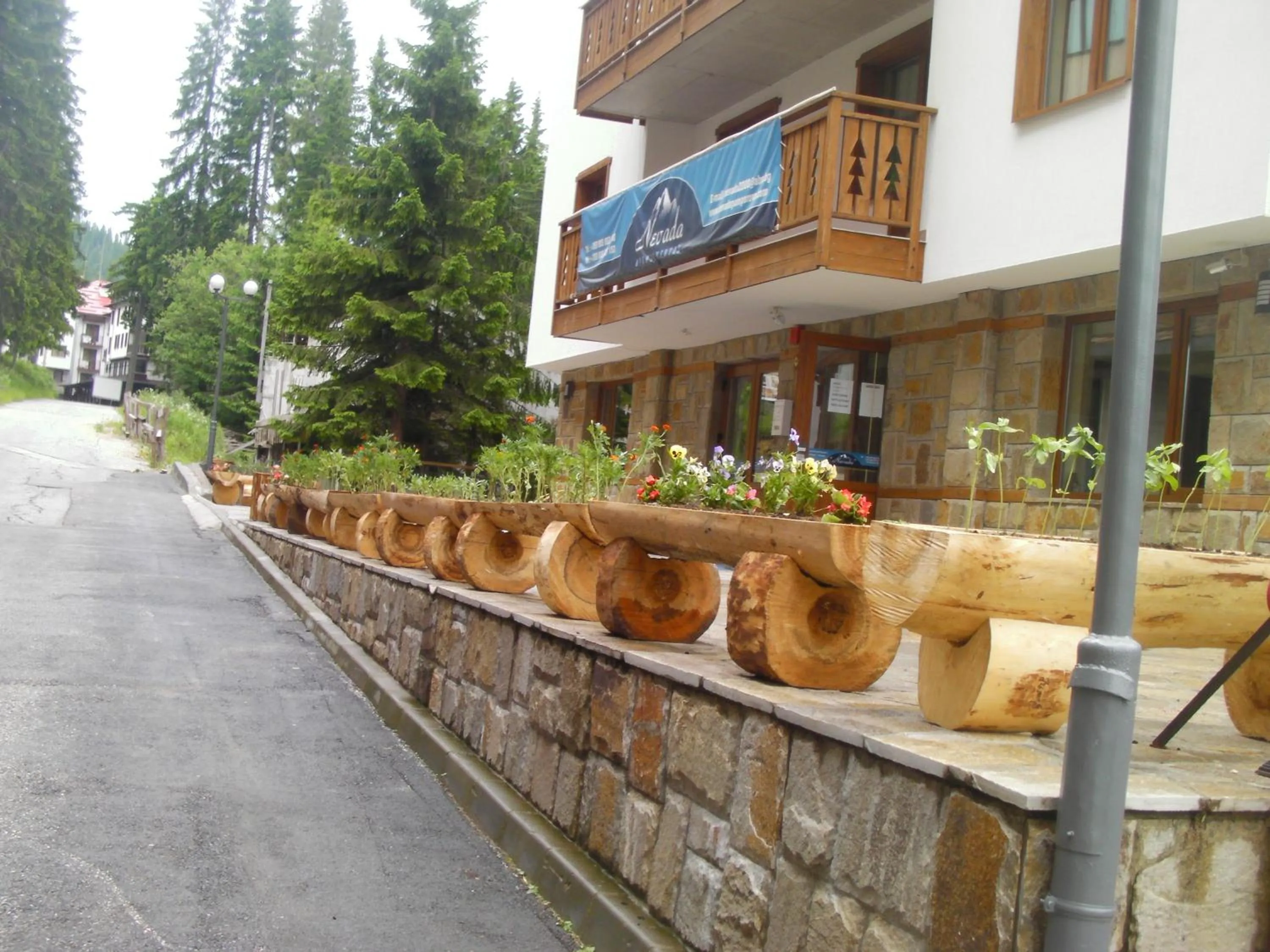 Patio in Nevada Aparthotel