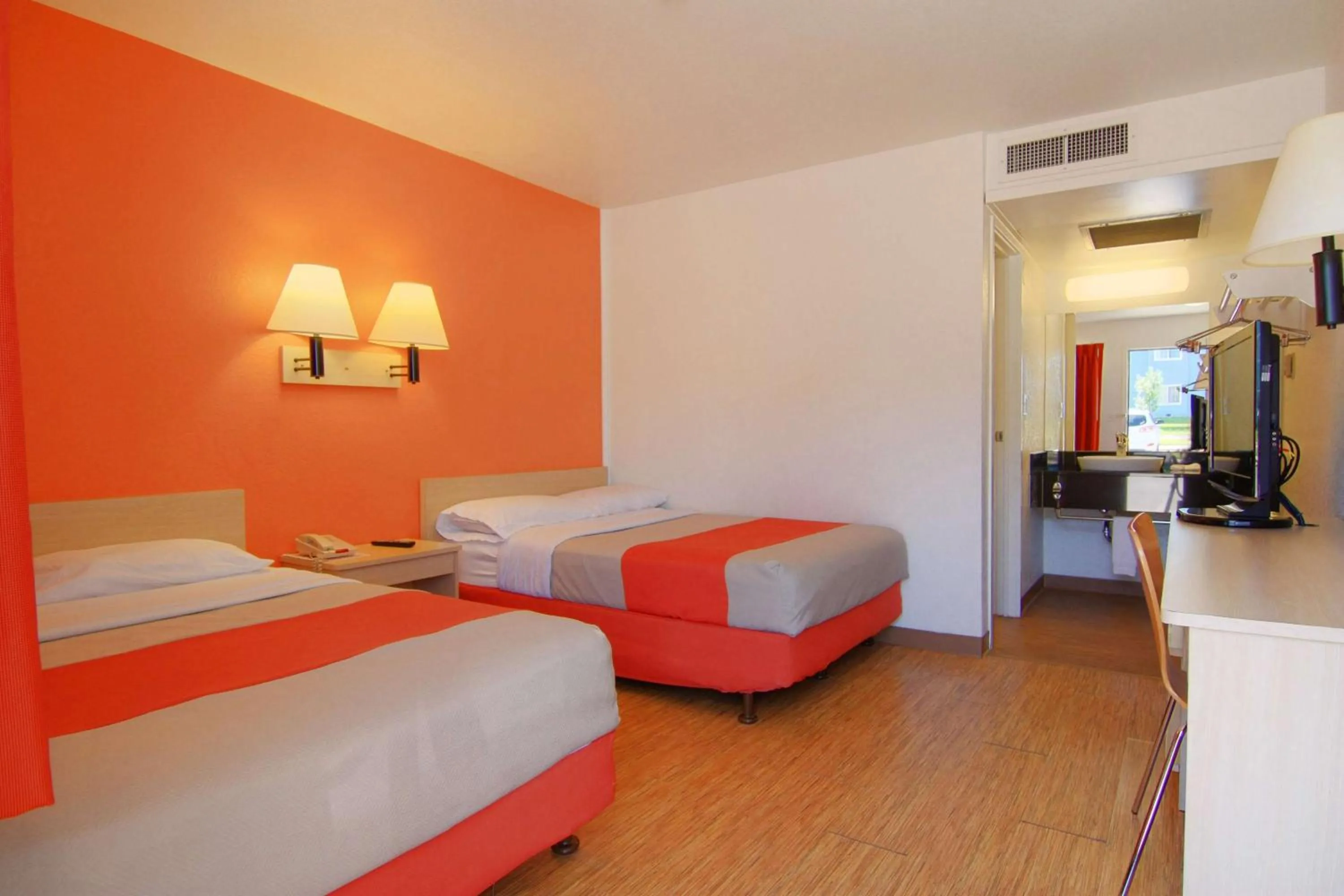 Bathroom in Motel 6-Rapid City, SD