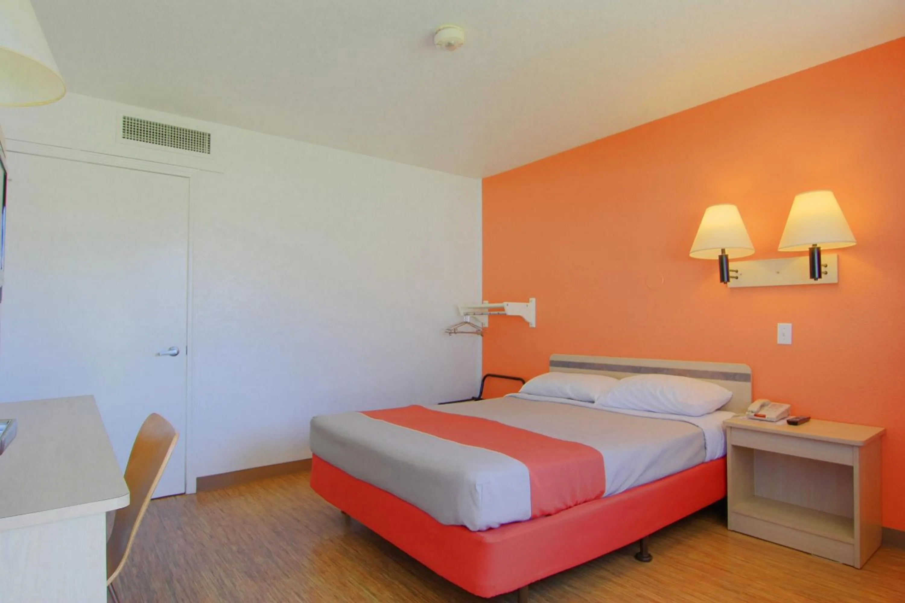 Bed in Motel 6-Rapid City, SD