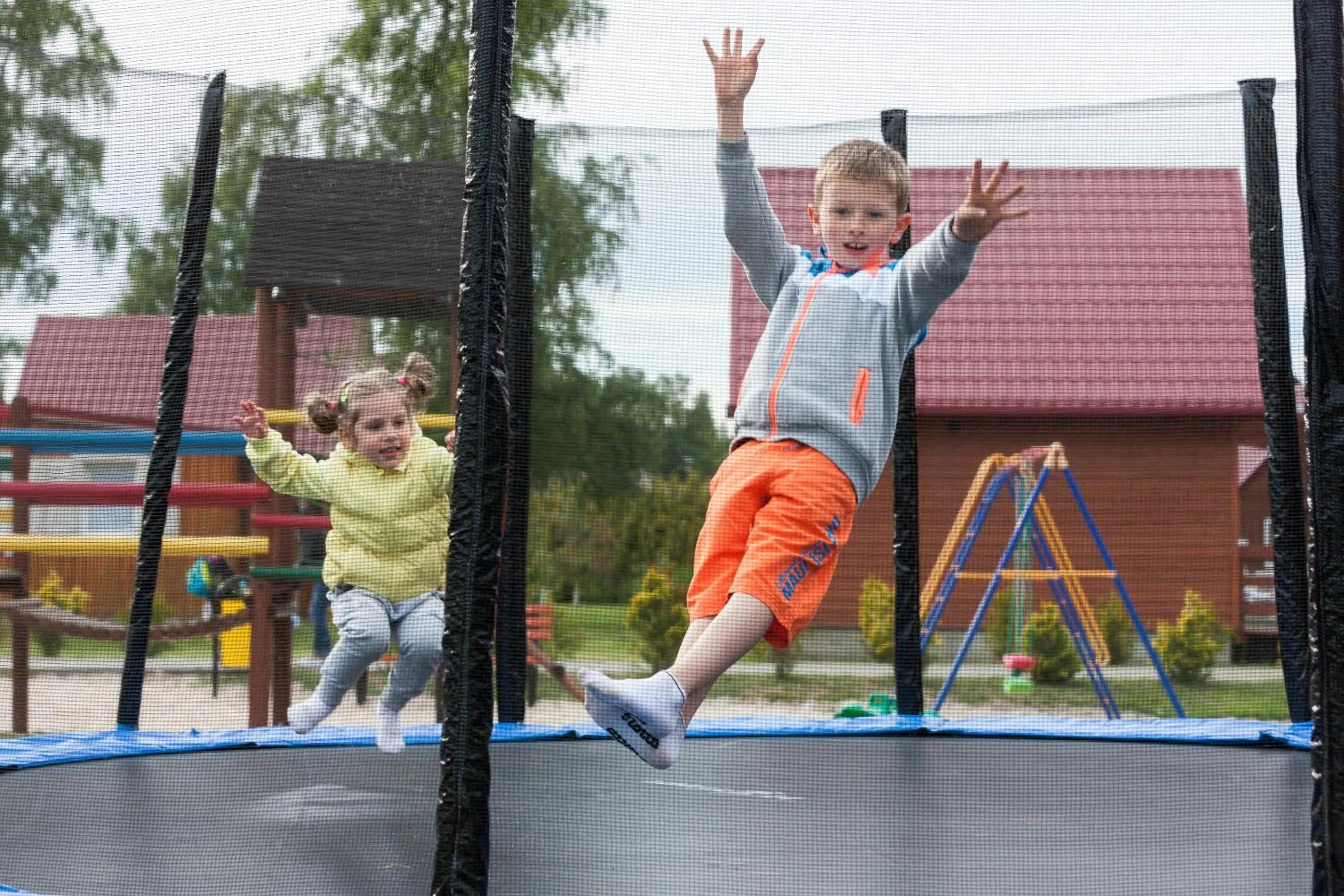 Children play ground in BURSZTYN - BERNSTEIN SPA & Wellness