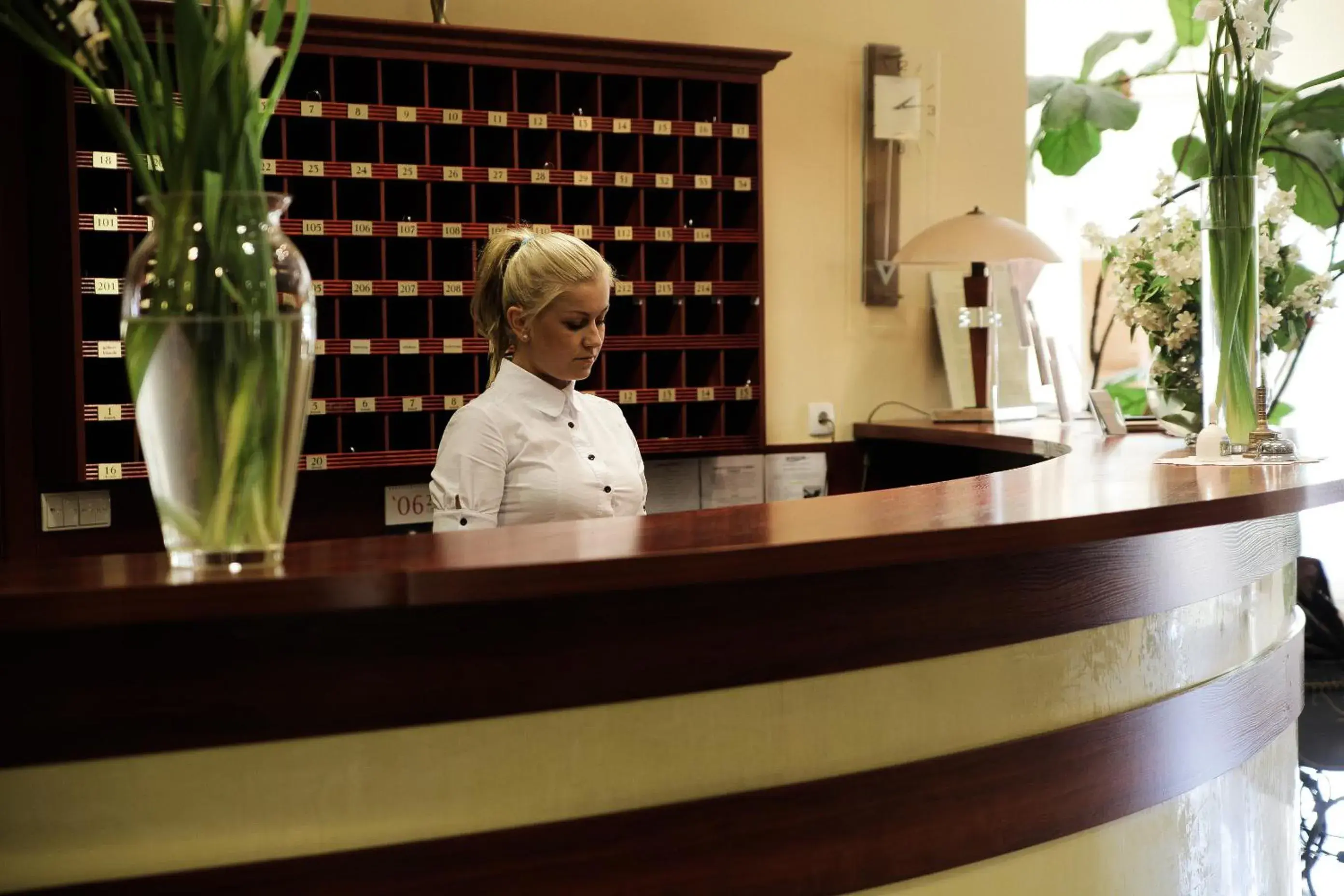 Lobby or reception in BURSZTYN - BERNSTEIN SPA & Wellness Lobby or reception in BURSZTYN - BERNSTEIN SPA & Wellness
