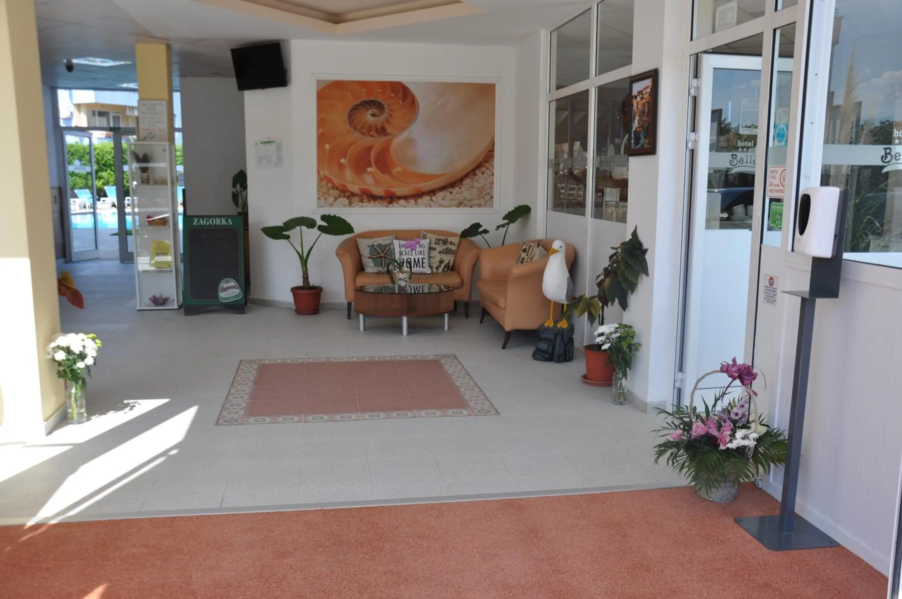 Lobby or reception in Hotel BelleVille