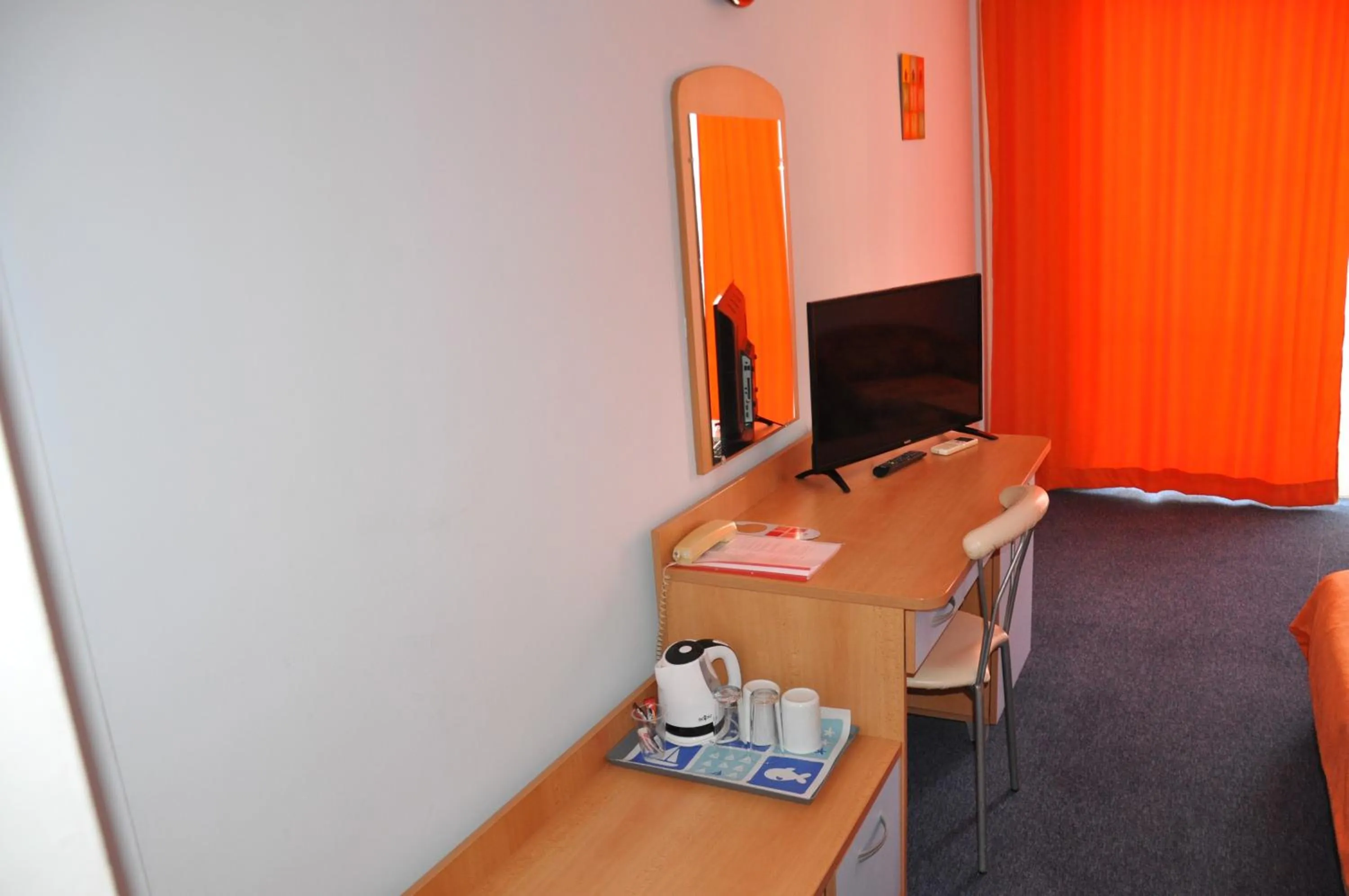 Coffee/tea facilities in Hotel BelleVille