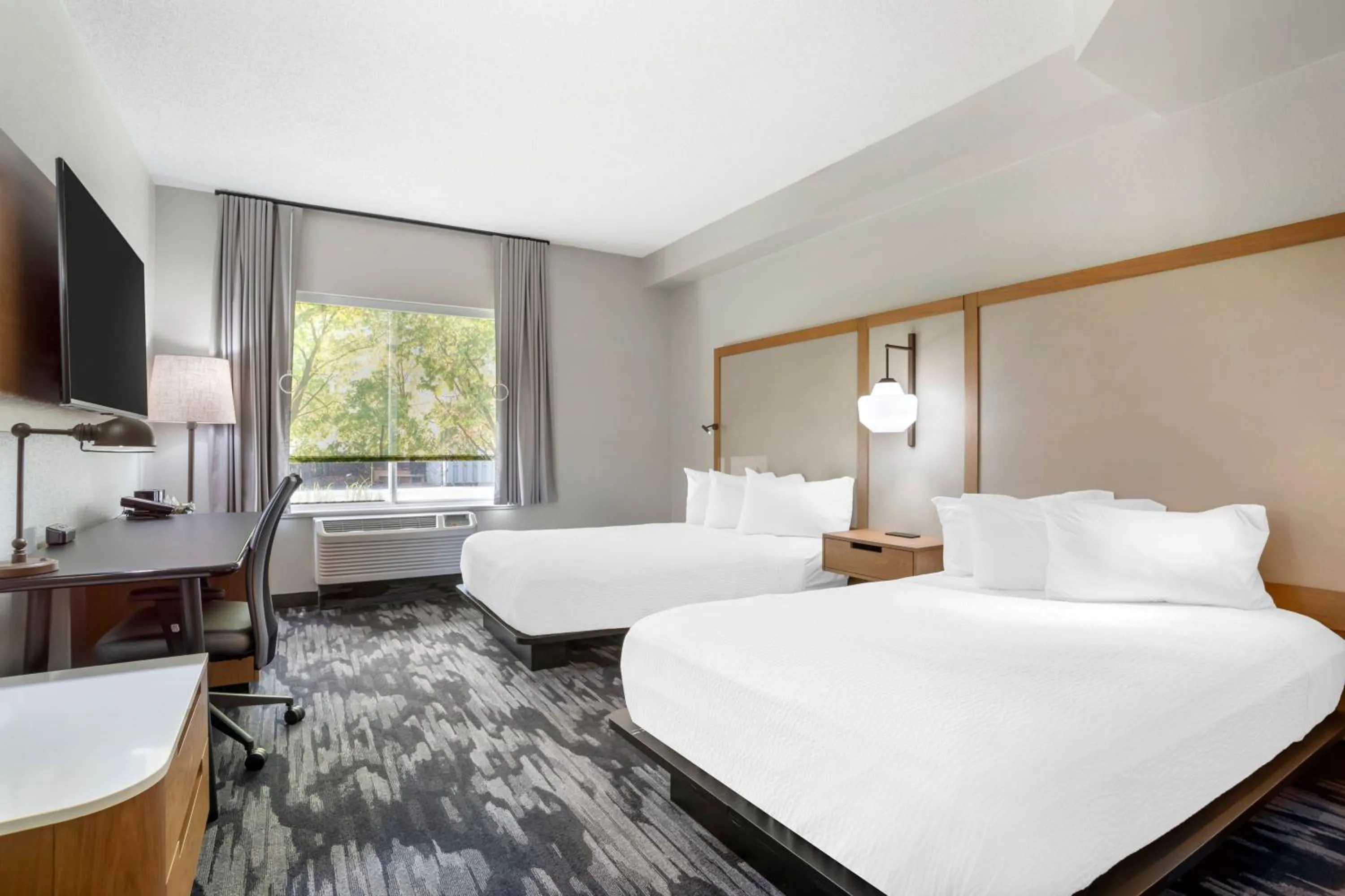 Photo of the whole room, Bed in Fairfield Inn & Suites - Boone