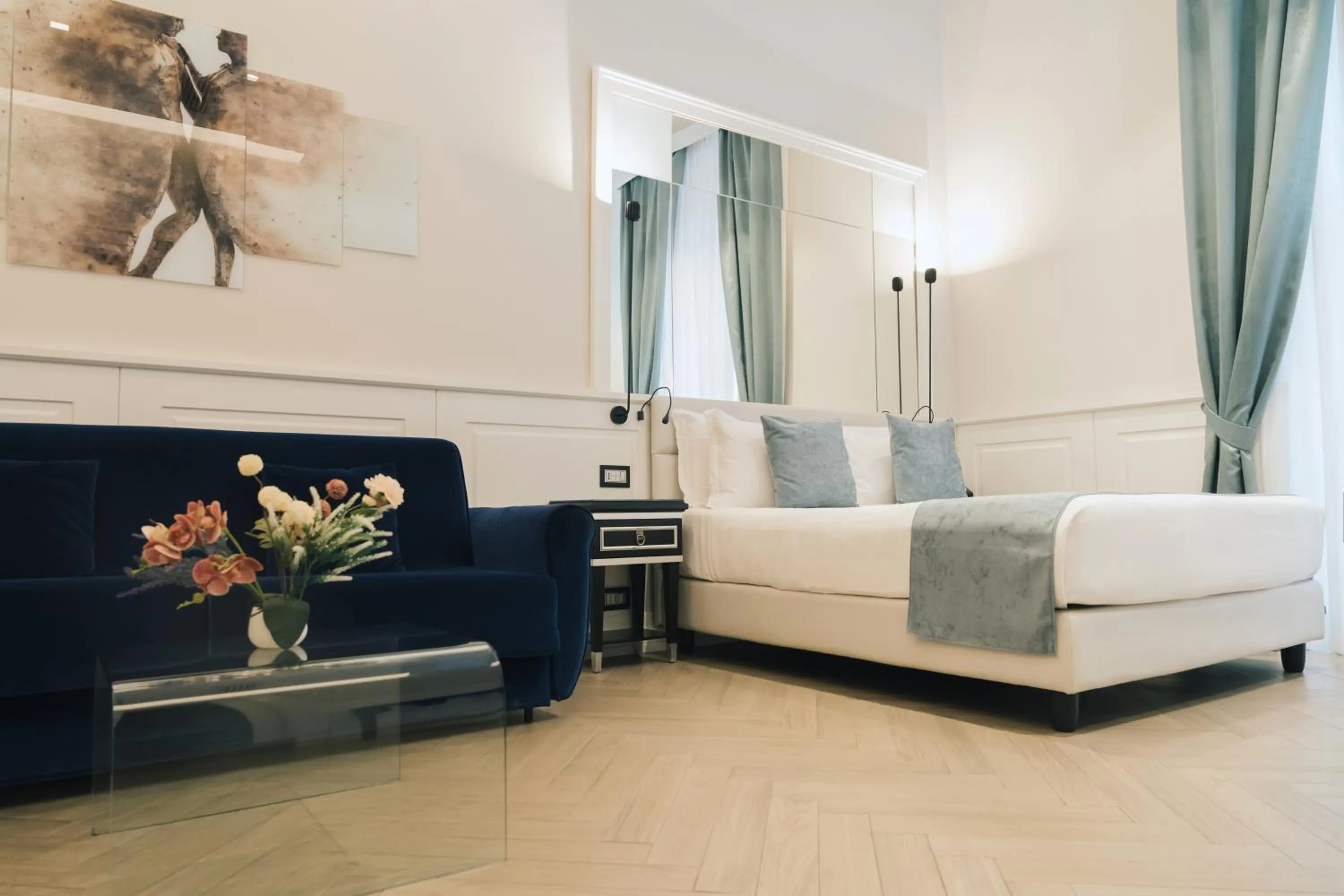 Photo of the whole room, Bed in Relais Piazza Vittoria