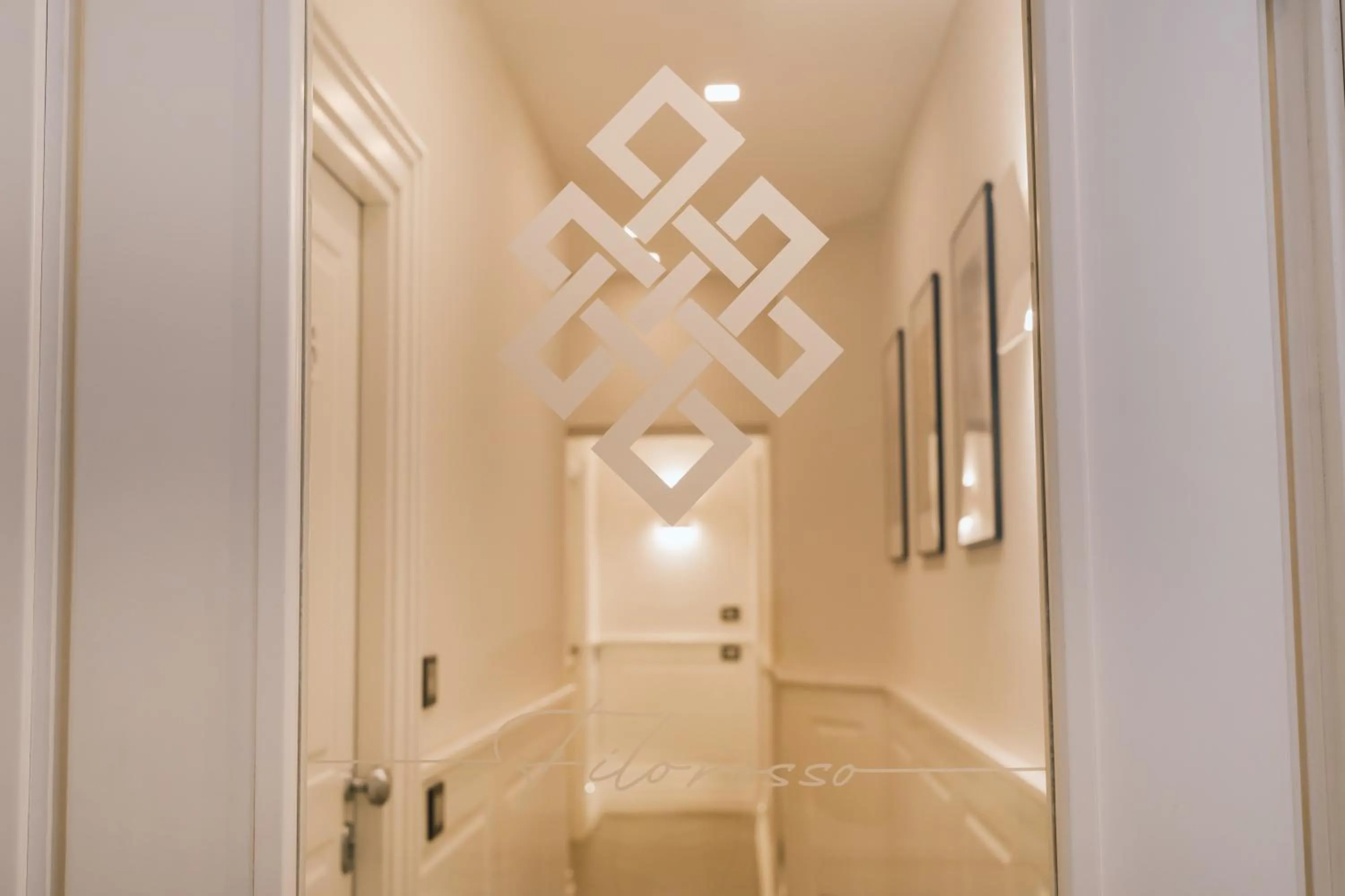 Decorative detail in Relais Piazza Vittoria