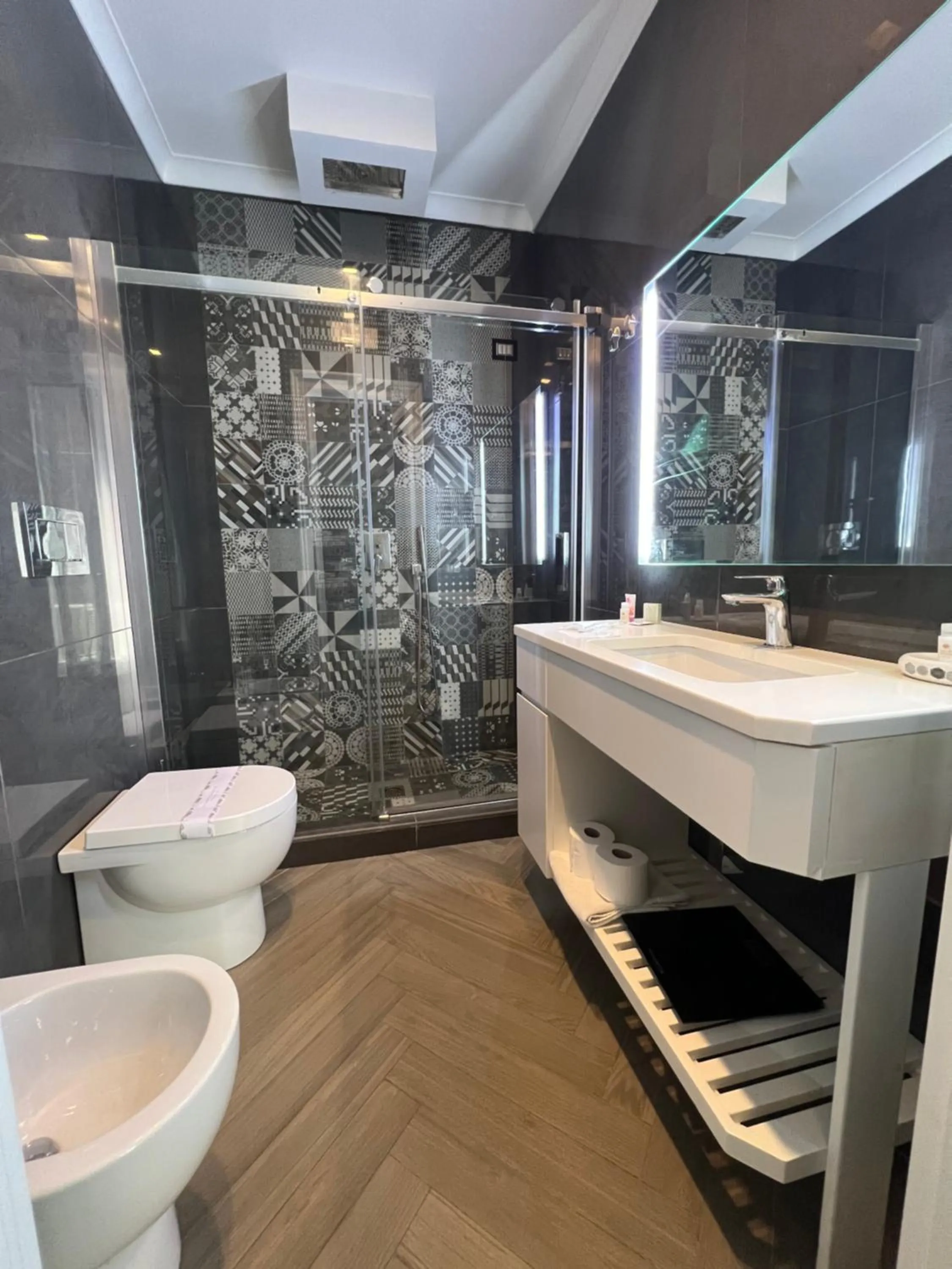 Shower in Relais Piazza Vittoria