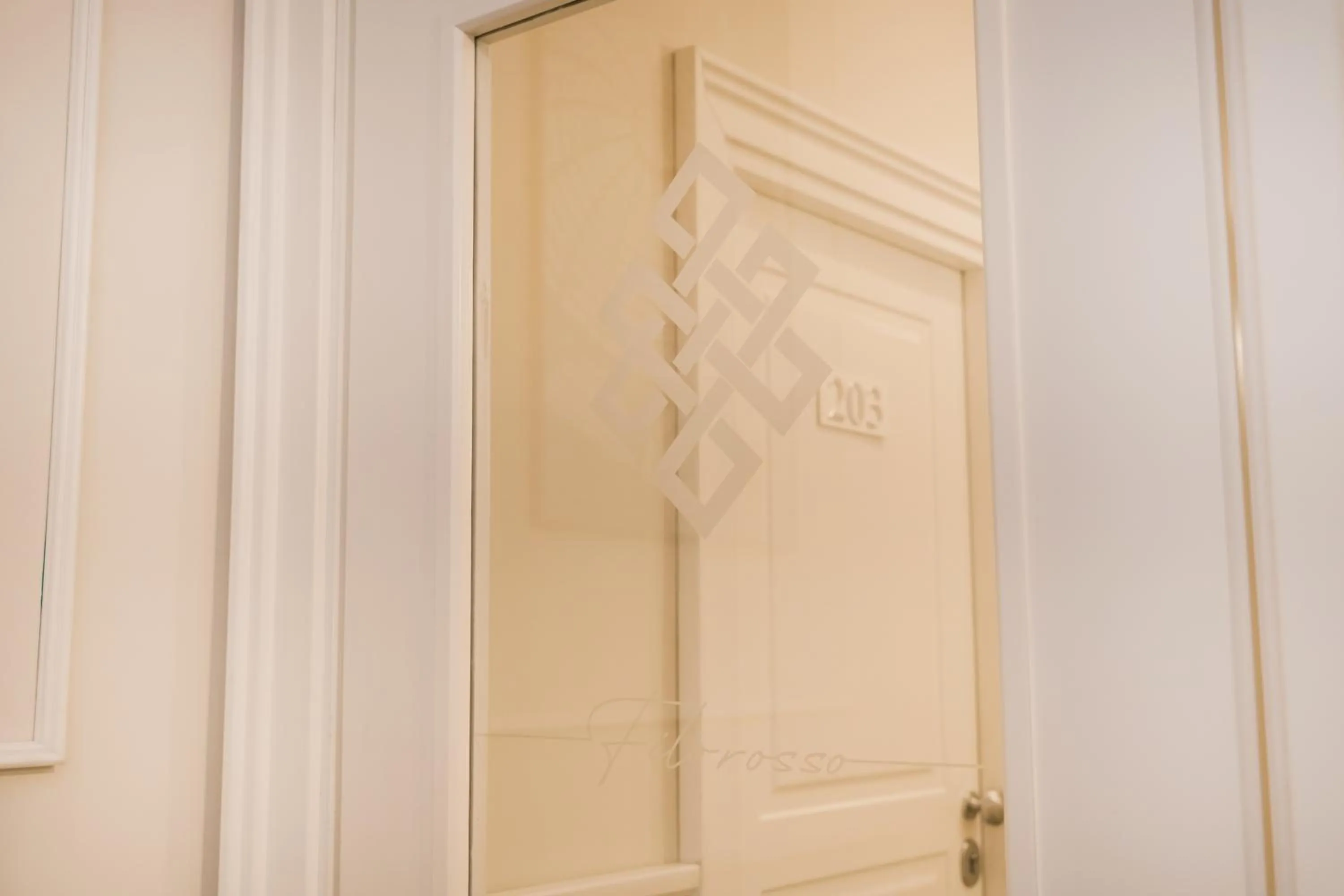 Decorative detail in Relais Piazza Vittoria