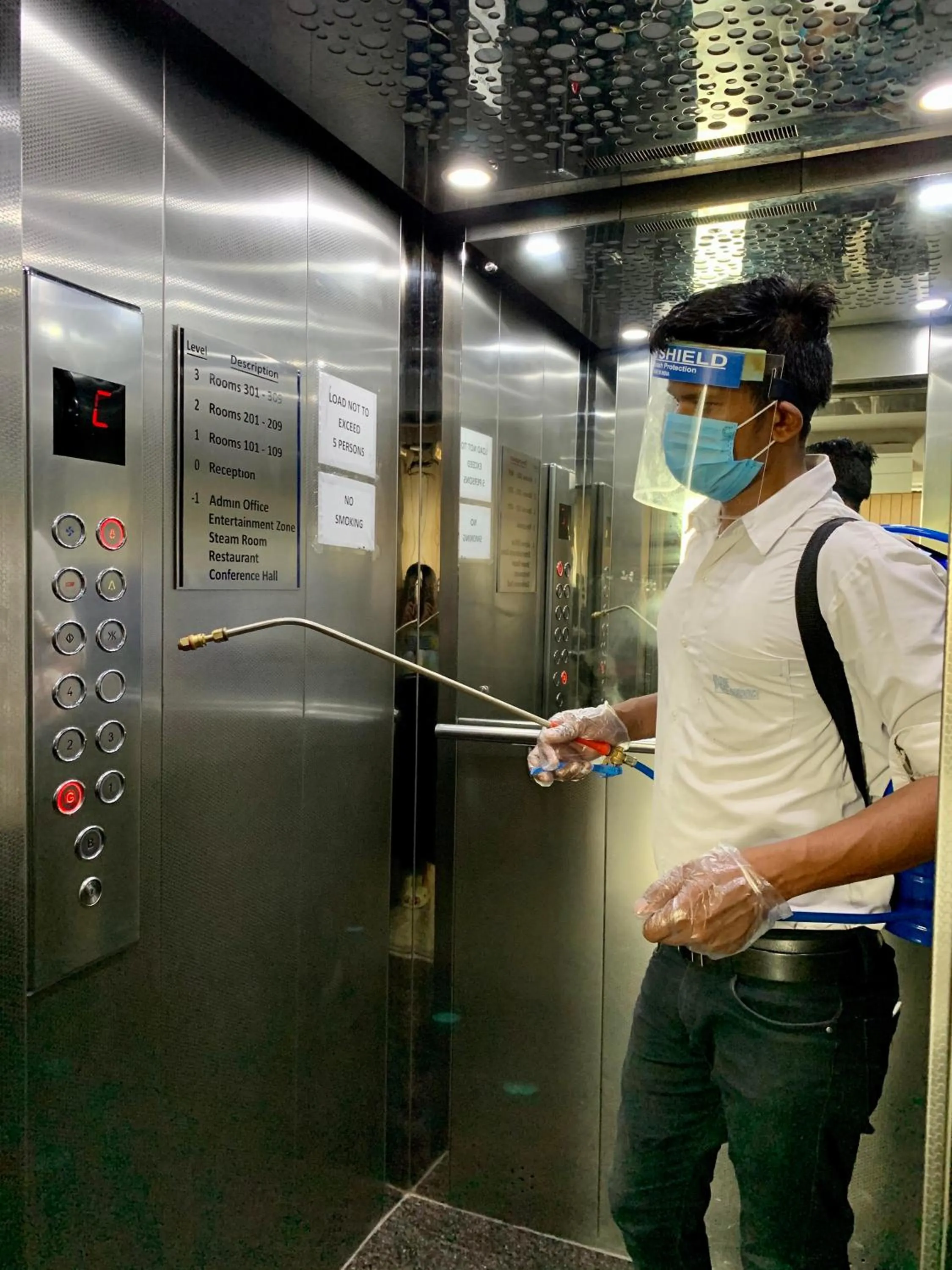 Property building in The Park Residency