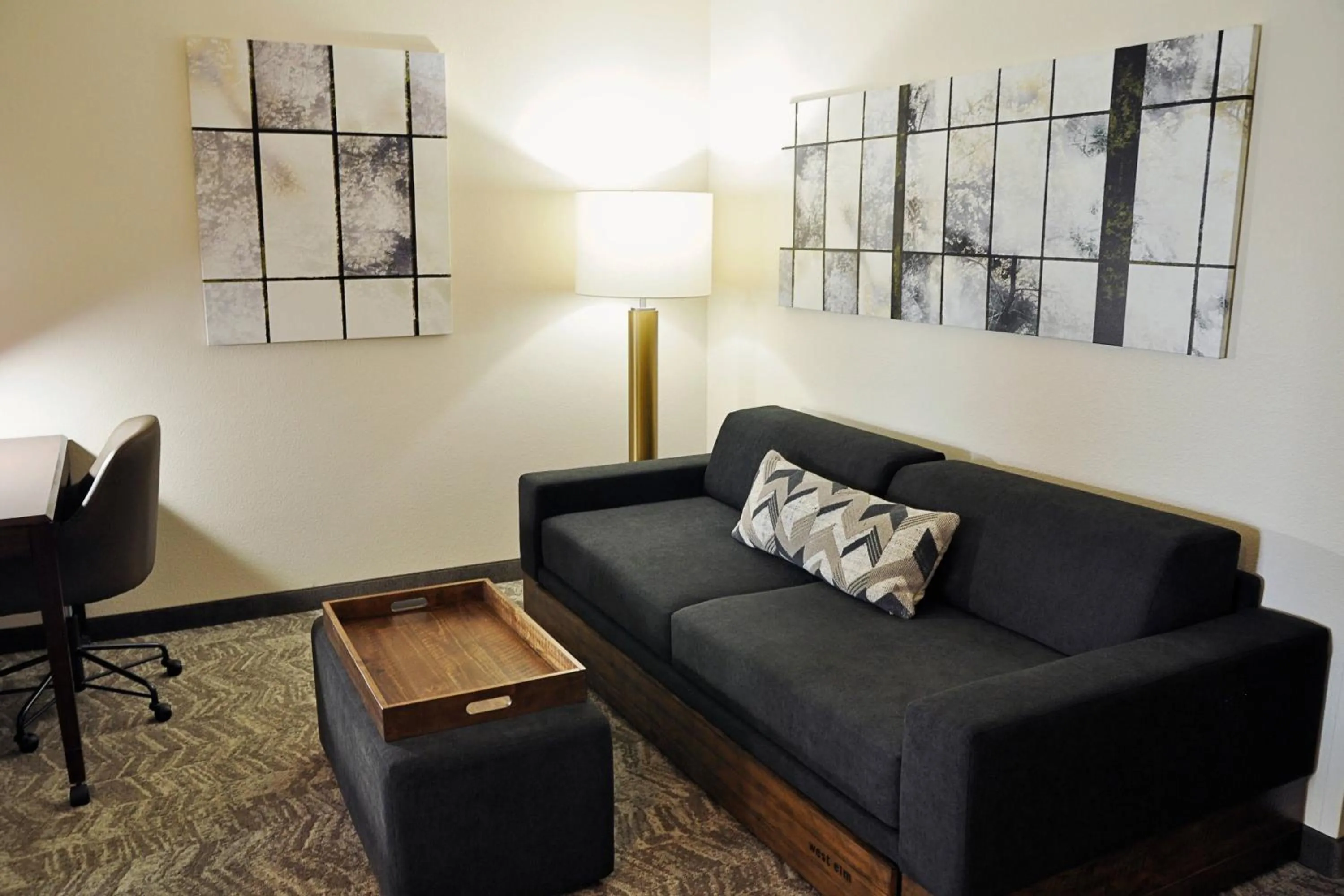 Living room in SpringHill Suites Houston Katy Mills