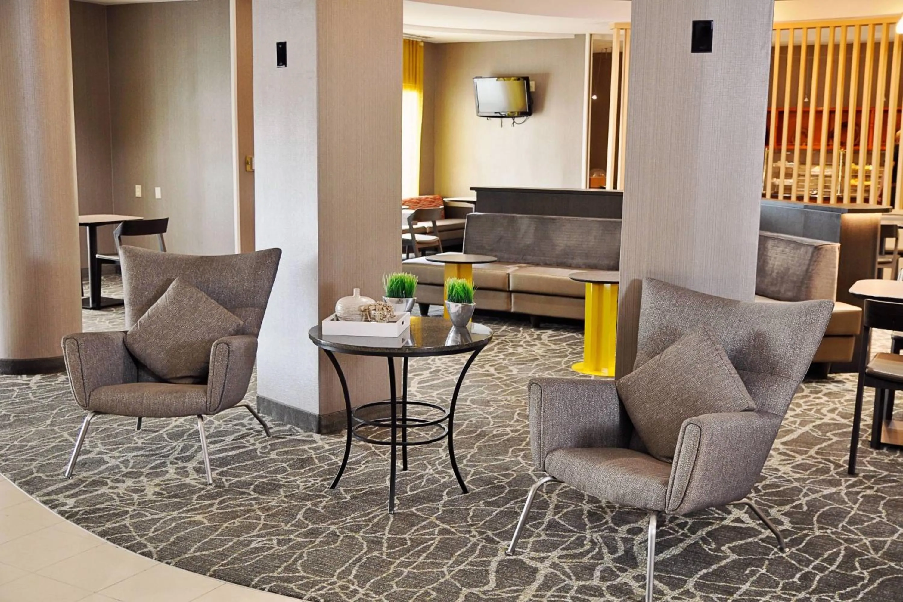 Lobby or reception in SpringHill Suites Houston Katy Mills