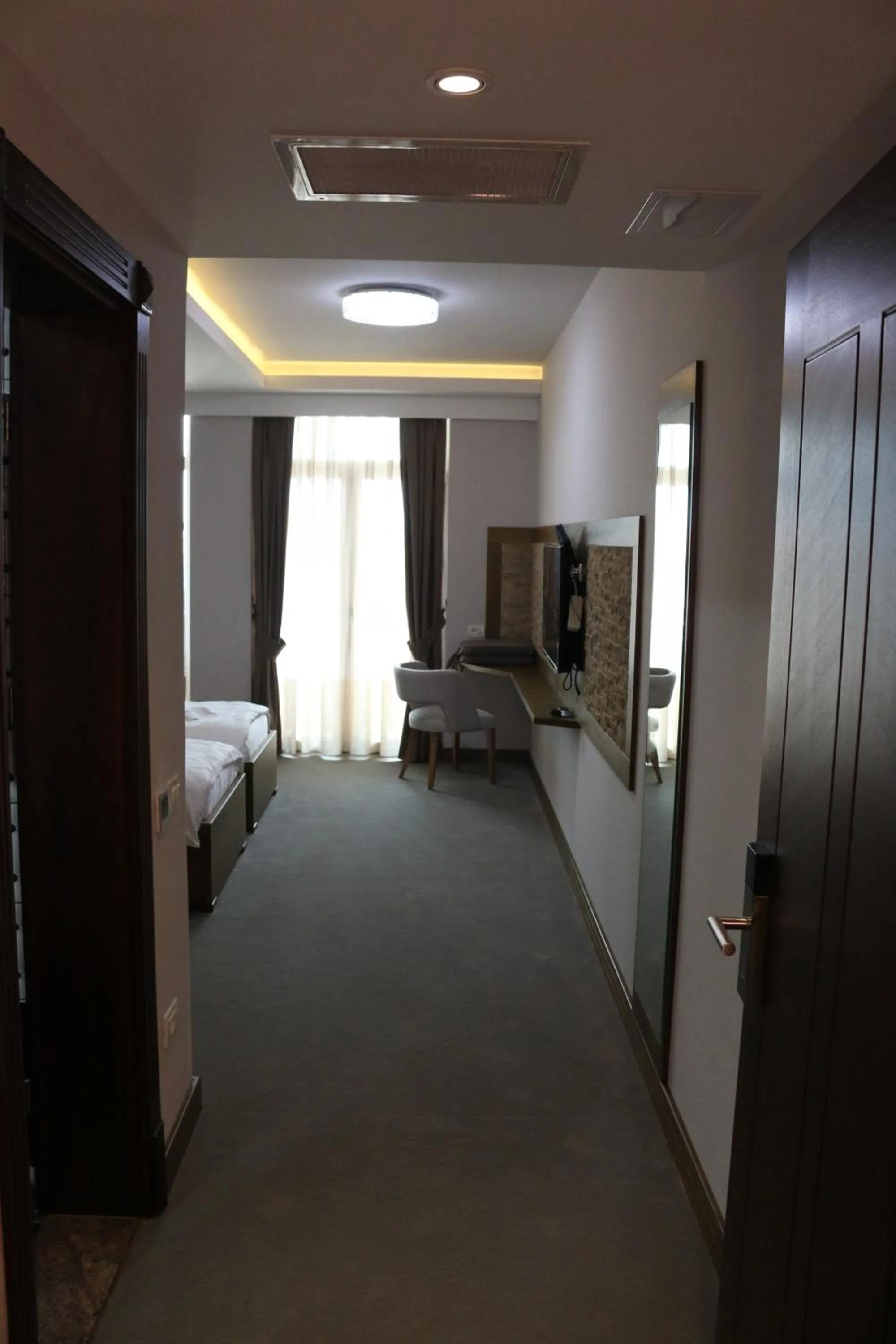 Bed in Hotel Admiral