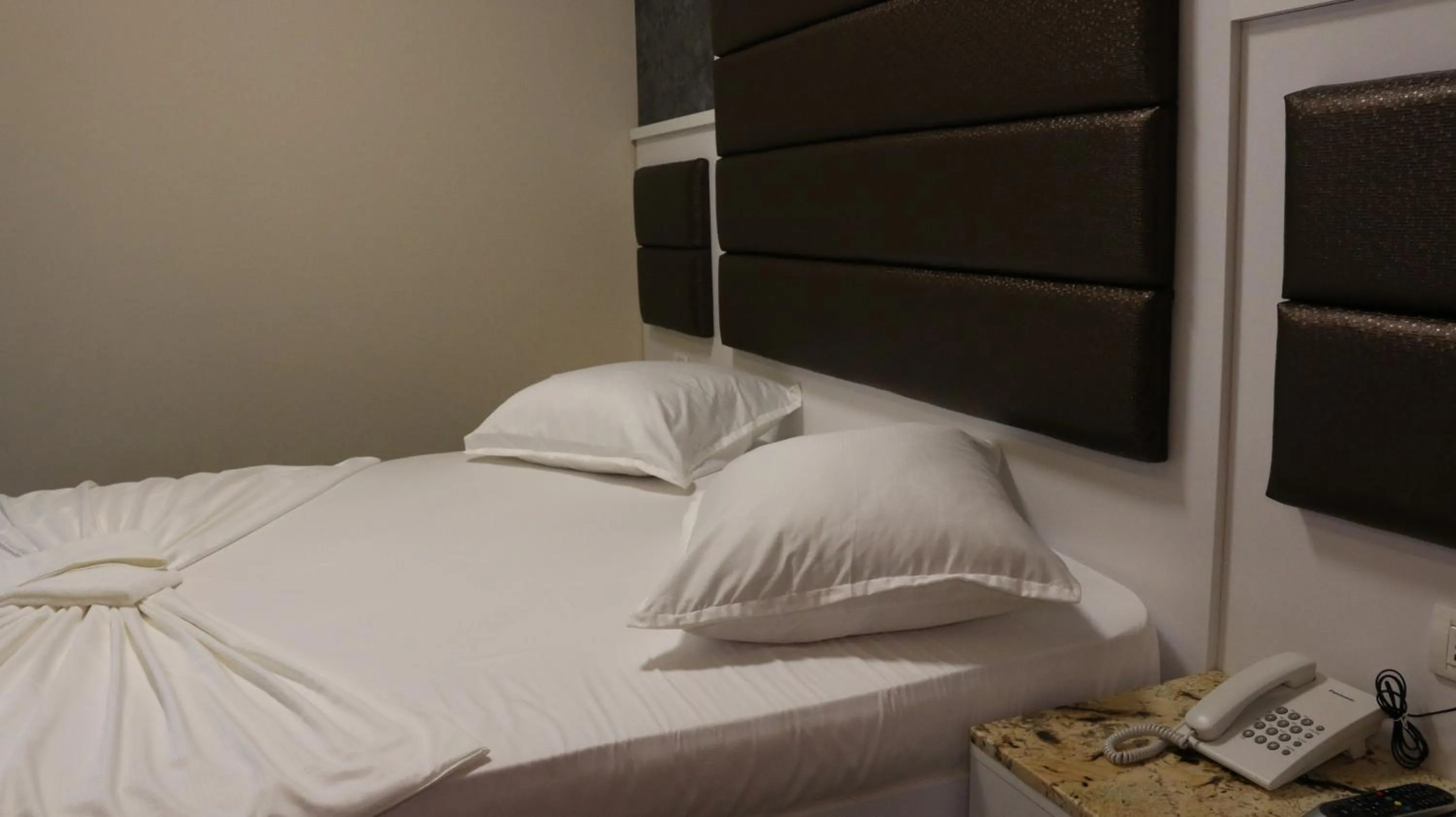 Bed in Hotel Admiral