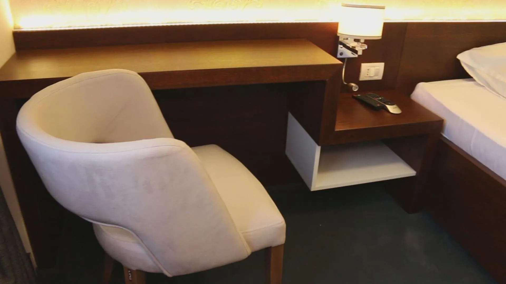 Bed in Hotel Admiral